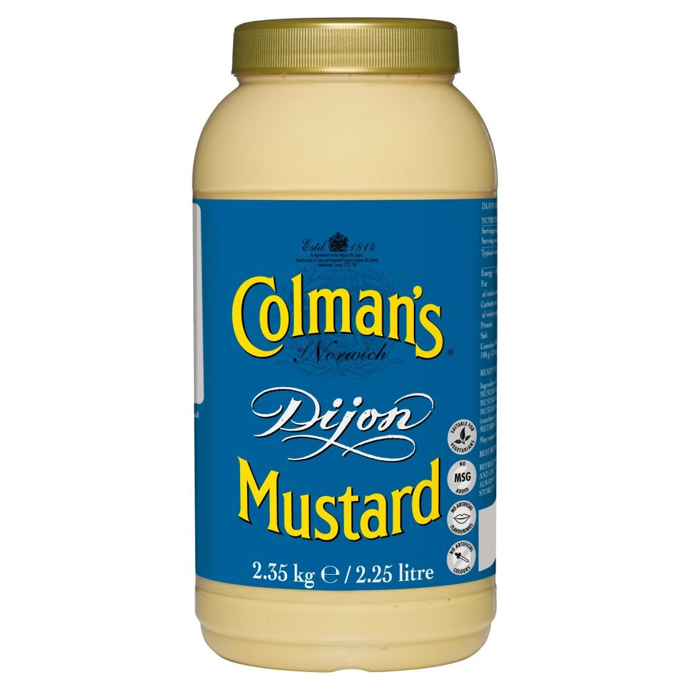 Colman's Dijon Mustard 2.25lt Infusions