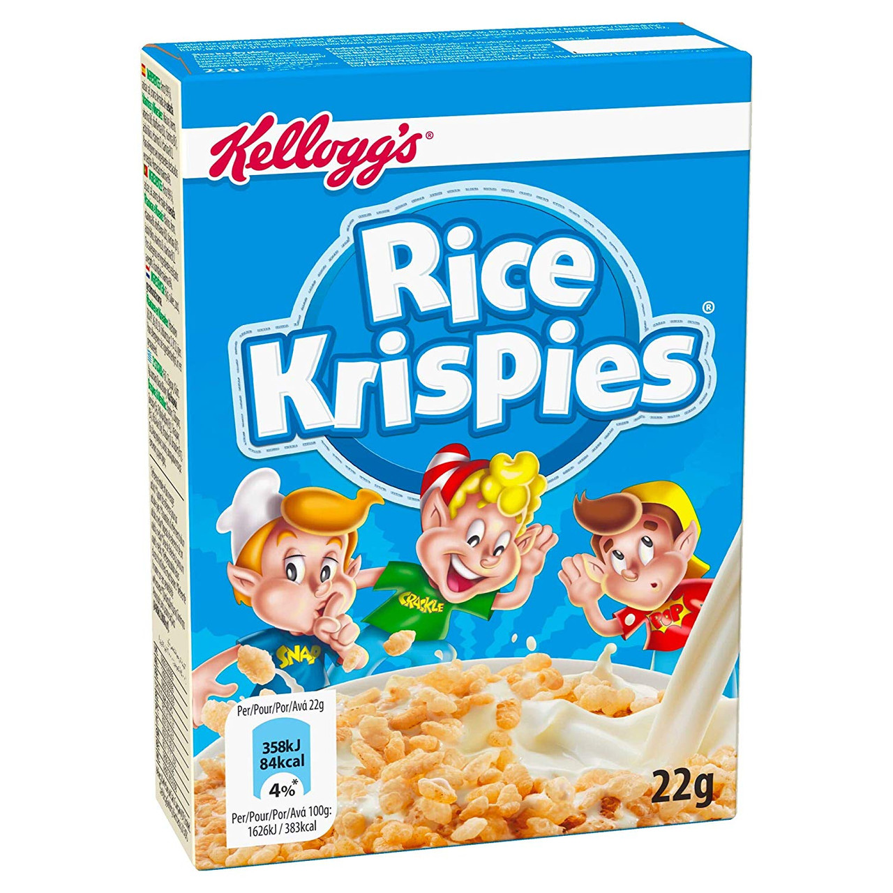 Kellog's Rice Krispies Portion Packs - 40 x 22g - Infusions