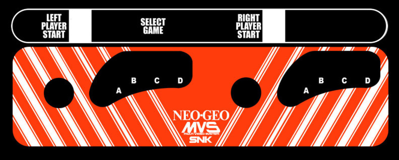 NEO GEO MVS Control Panel Overlay arcadeoverlays