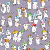 Zippity Vue Large - Cats with Hats Retail