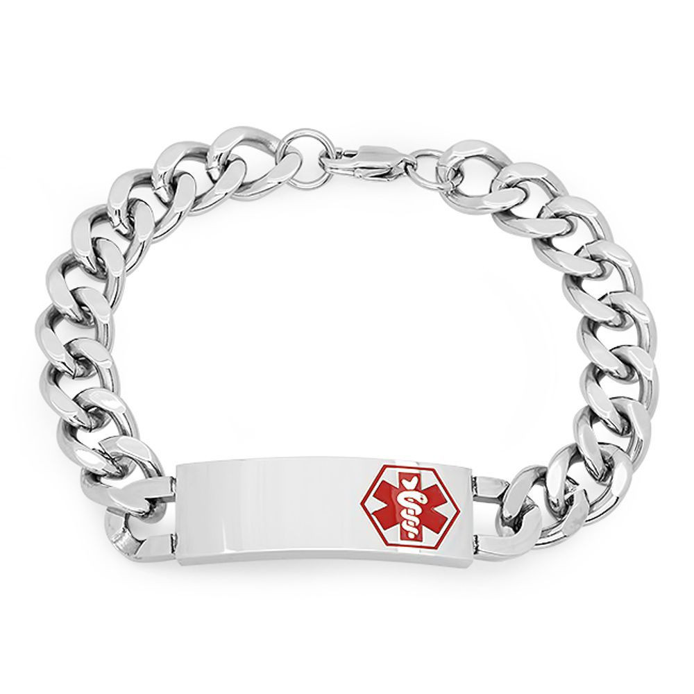 LinnaLove Interchangeable medical alert bracelets for men women free  engraving medical bracelets