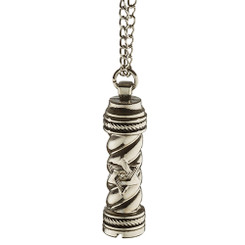 kabbalah Bs Necklace With A Pendant In The Shape Of A Mezuzah 5 Cm with Priestly Blessing