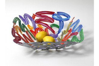 Brush Strokes Fruit Bowl by David Gerstein