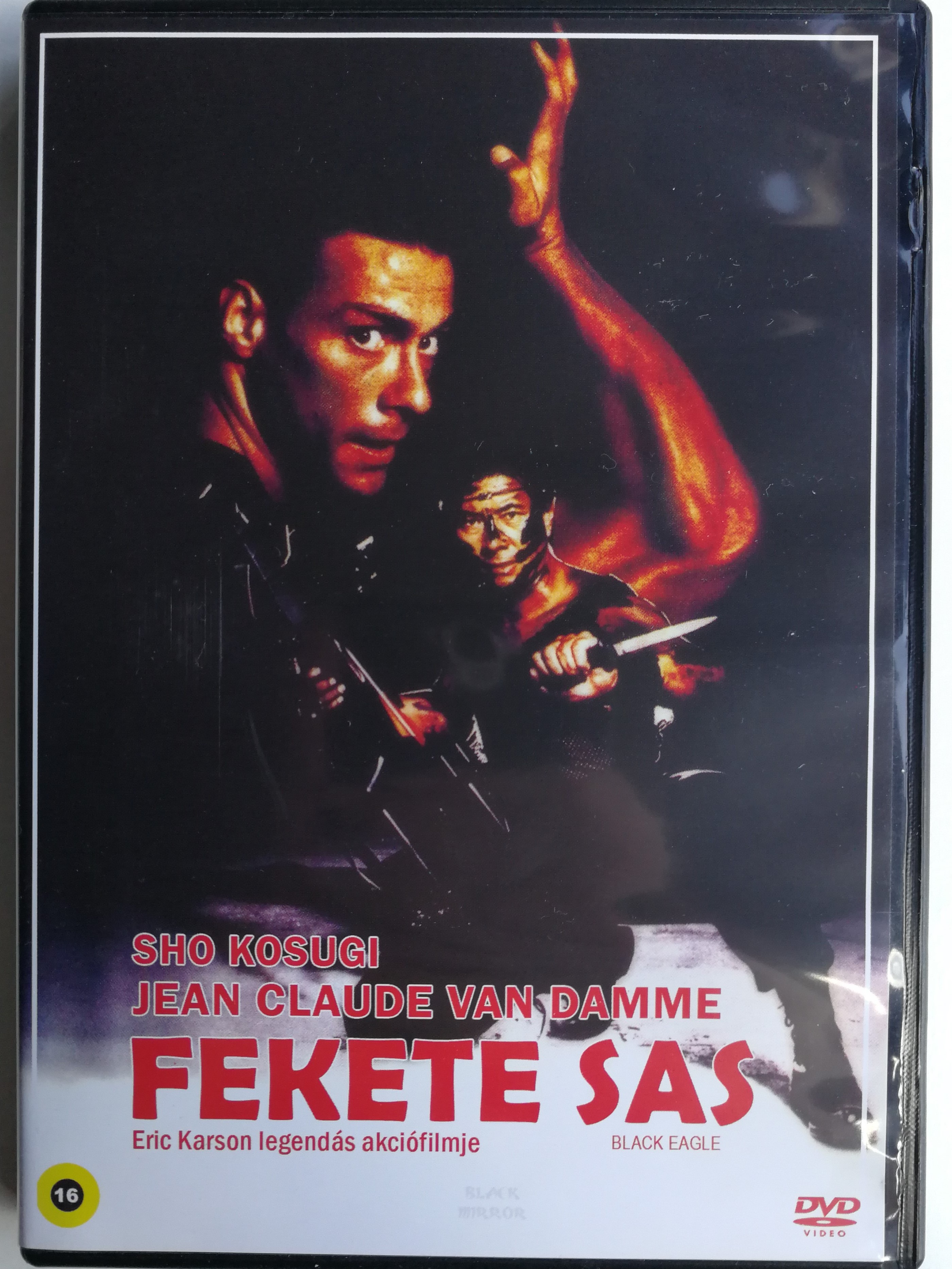 Black Eagle DVD 1988 Fekete Sas / Directed by Eric Karson / Starring: Shō  Kosugi, Jean-Claude van Damme, Doran Clark - Bible in My Language