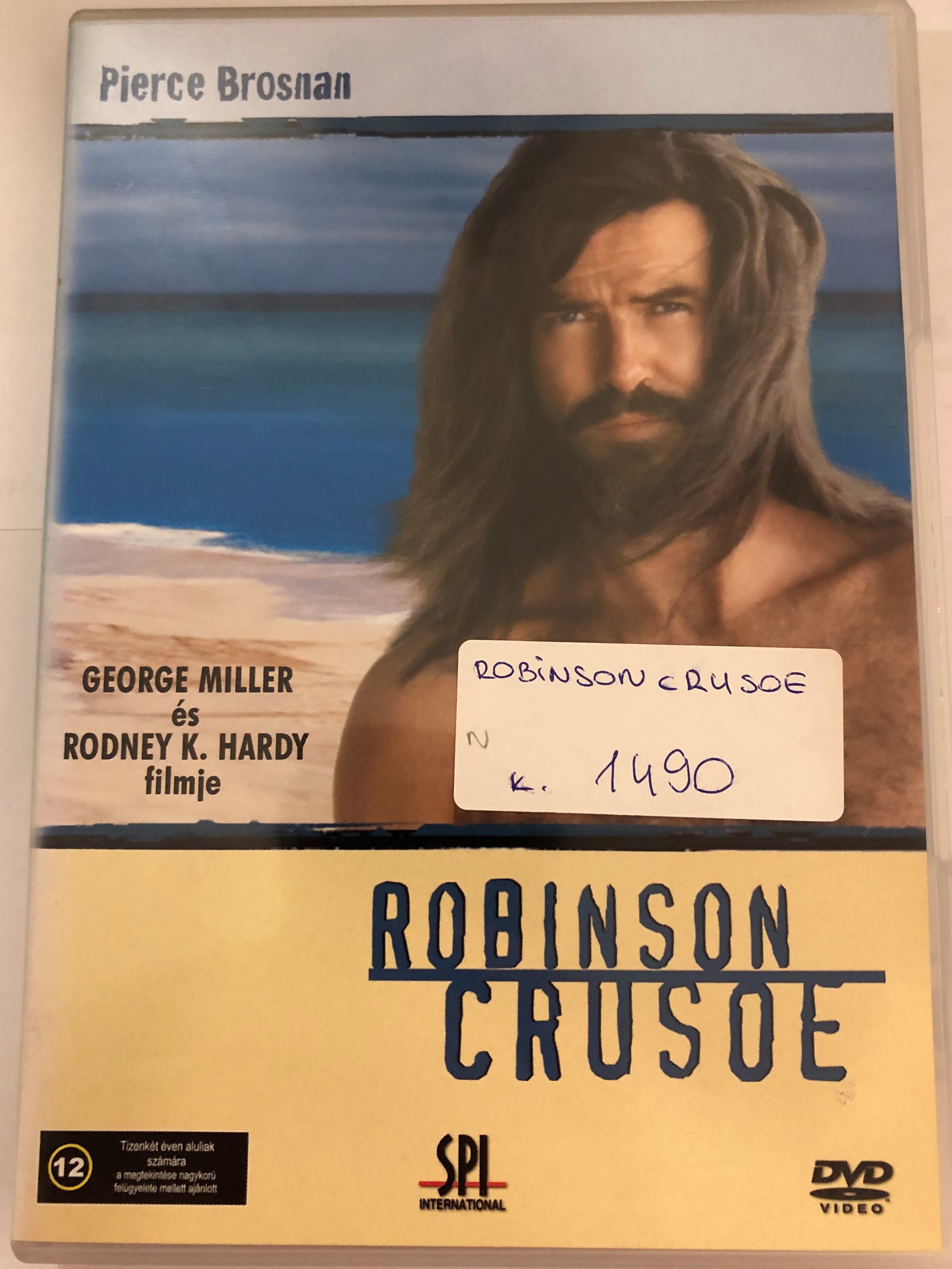 Daniel Defoe's Robinson Crusoe DVD 1997 Robinson Crusoe / Directed by  George Miller, Rodney K Hardy / Starring: Pierce Brosnan, William Takaku,  Polly Walker, Ian Hart / Hungarian Sound & Subtitles - bibleinmylanguage