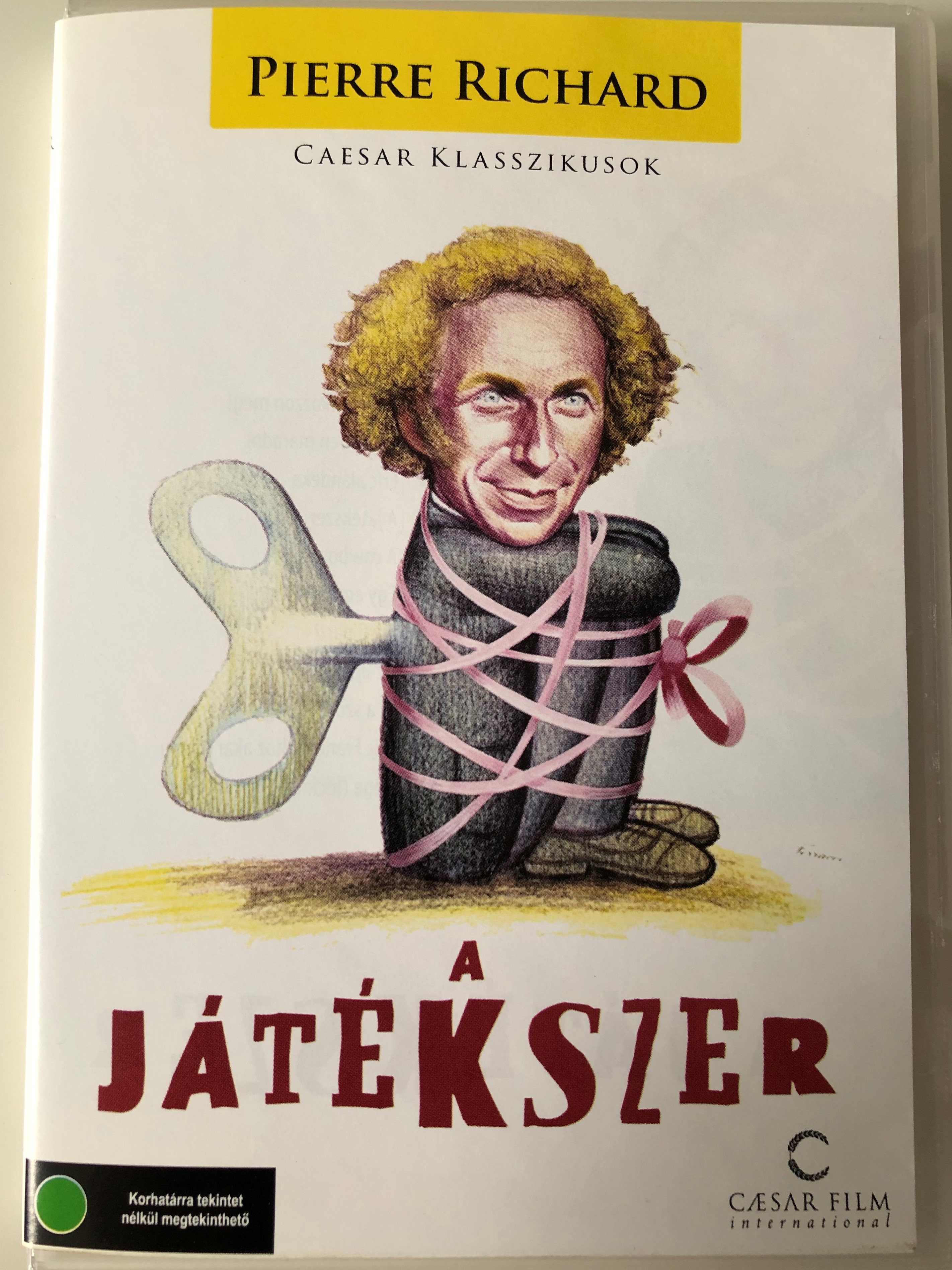 Le Jouet DVD 1976 A Játékszer (The Toy) / Directed by Francis Veber /  Starring: Pierre Richard, Michel Bouquet - bibleinmylanguage