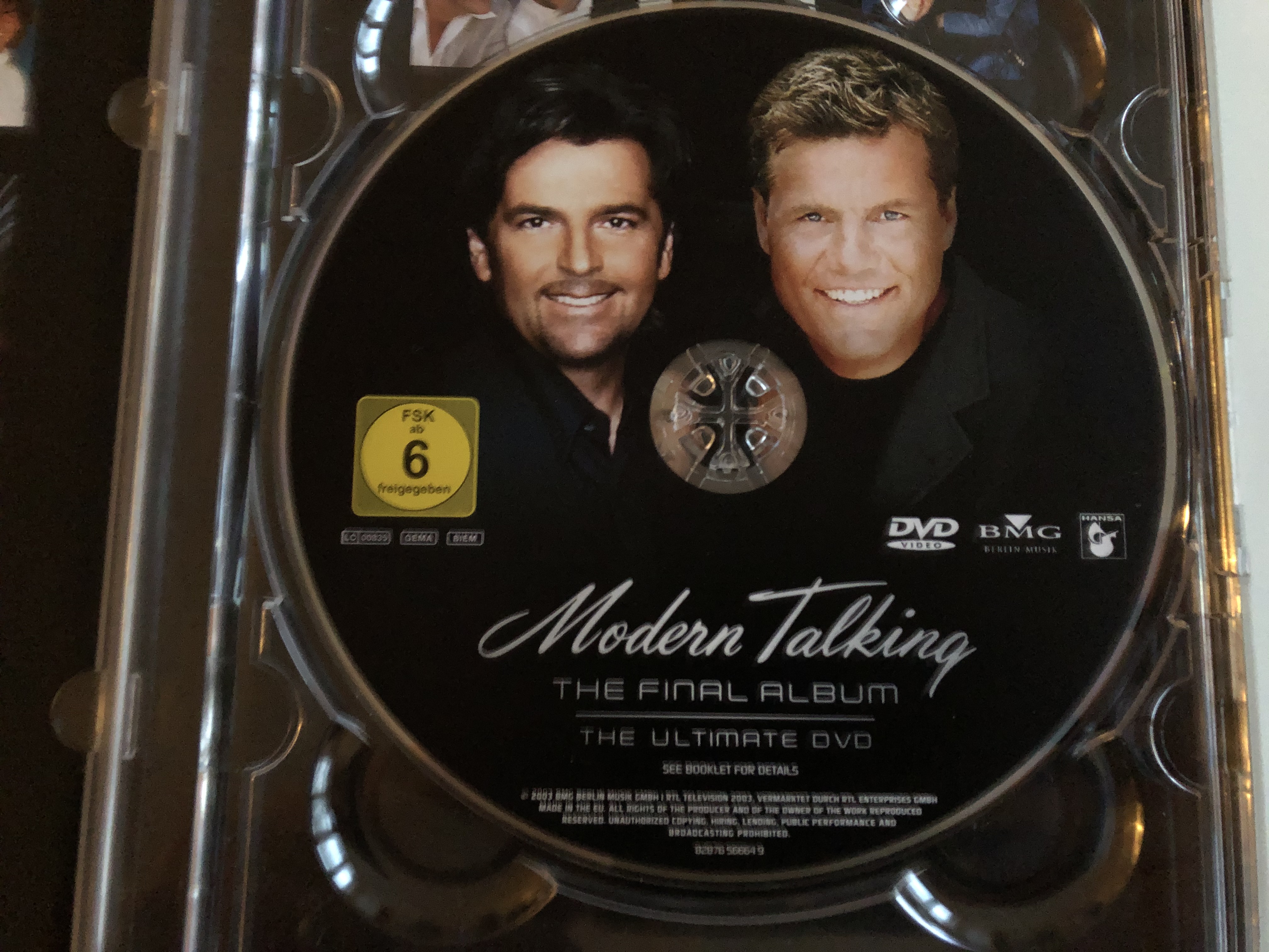 Modern Talking - The final Album - The Ultimate DVD 2003 / Alle Videoclips  in Dolby Digital 5.1 / Plus Jede menge Bonusmaterial - Bible in My Language