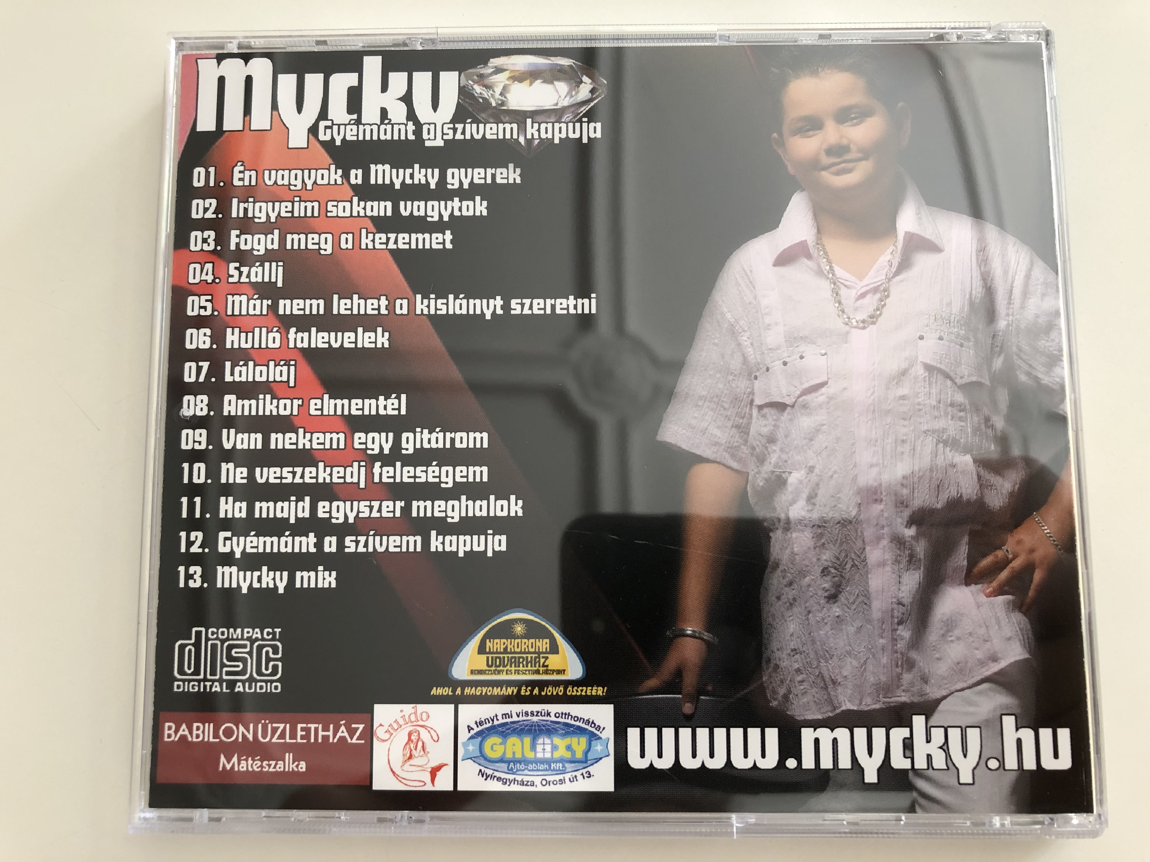 Mycky - Gyémánt a szívem kapuja / Én vagyok a Mycky gyerek, Fogd meg a  kezemet, Amikor elmentél / Audio CD - bibleinmylanguage