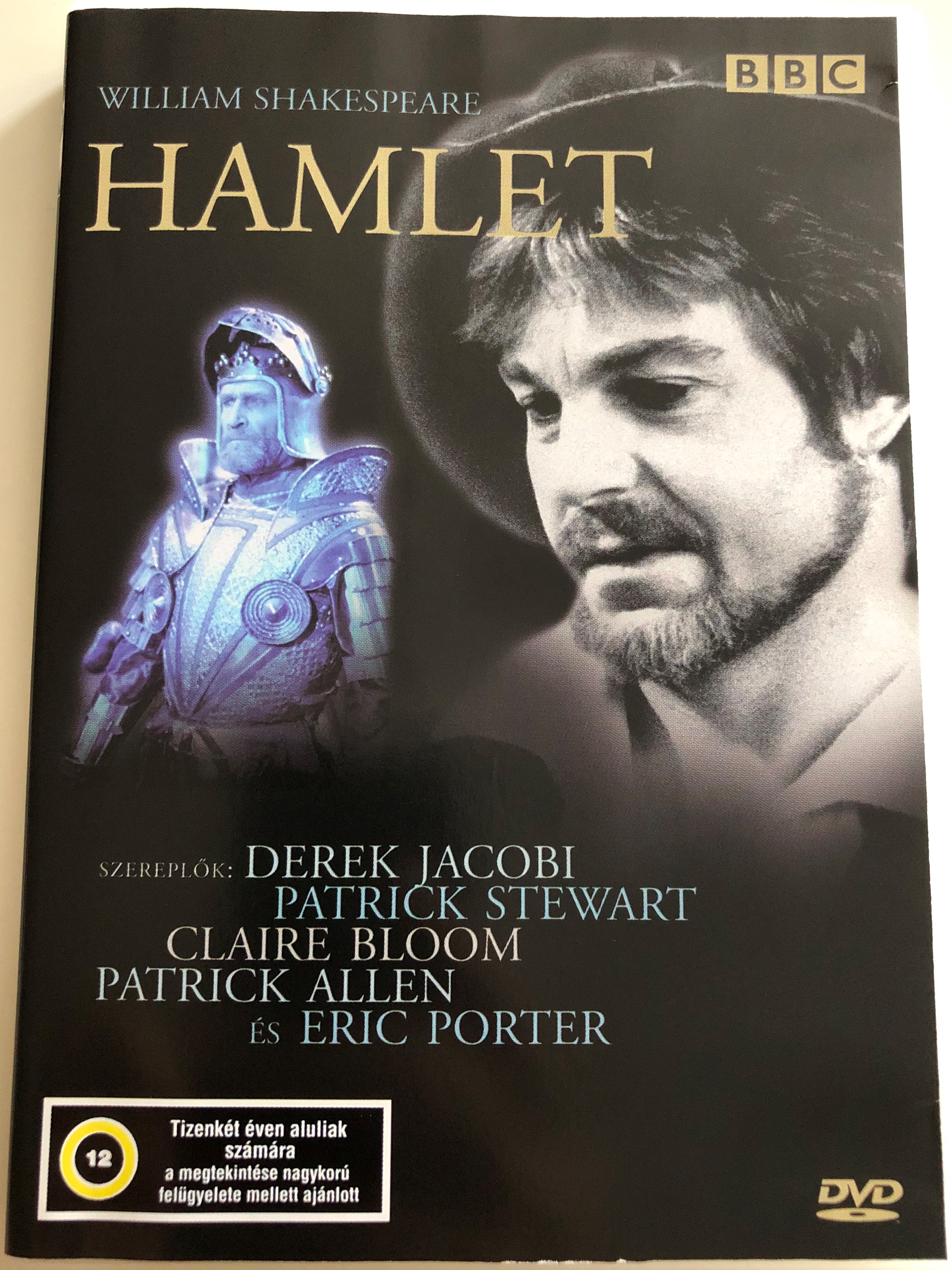 William Shakespeare - Hamlet DVD 1980 / BBC Theatre Play / Directed by  Rodney Bennett / Cast: Derek Jacobi - Hamlet, Claire Bloom - Gertrude,  Patrick Stewart - Claudius, Lalla Ward - Ophelia - bibleinmylanguage