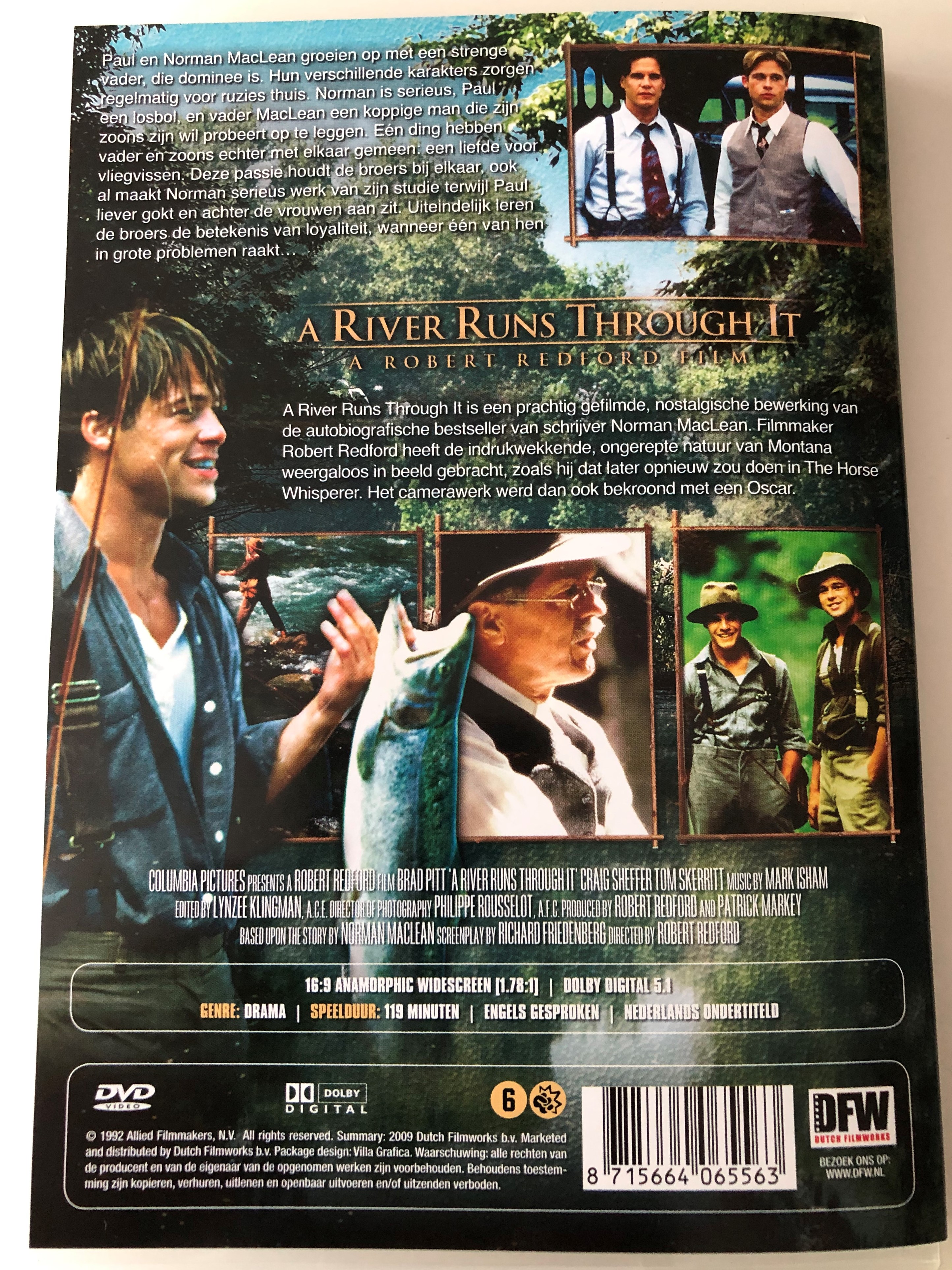 A River Runs Through it DVD Folyó szeli ketté 1992 / Directed by Robert  Redford / Starring: Craig Sheffer, Brad Pitt, Tom Skerritt - Bible in My  Language