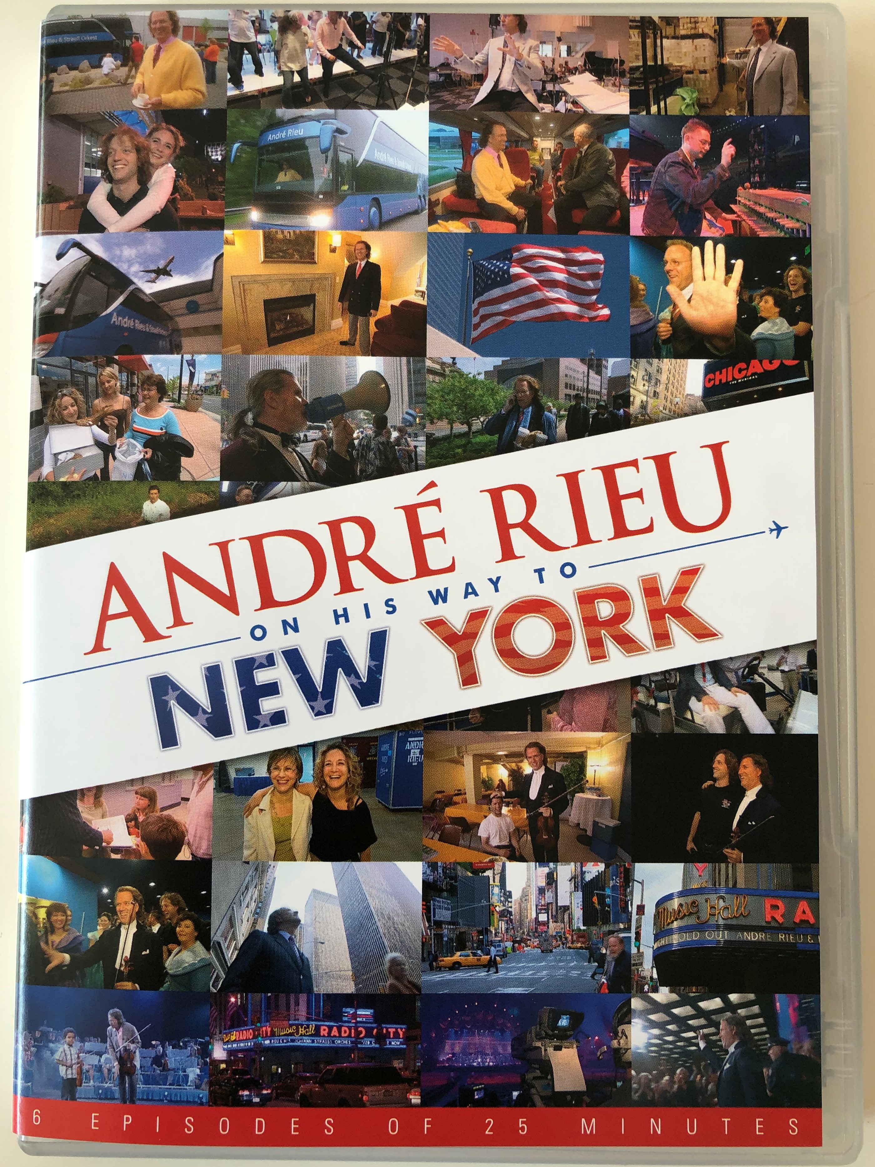 André Rieu on his way to New York DVD 2007 / 6 episodes of 25 minutes ...