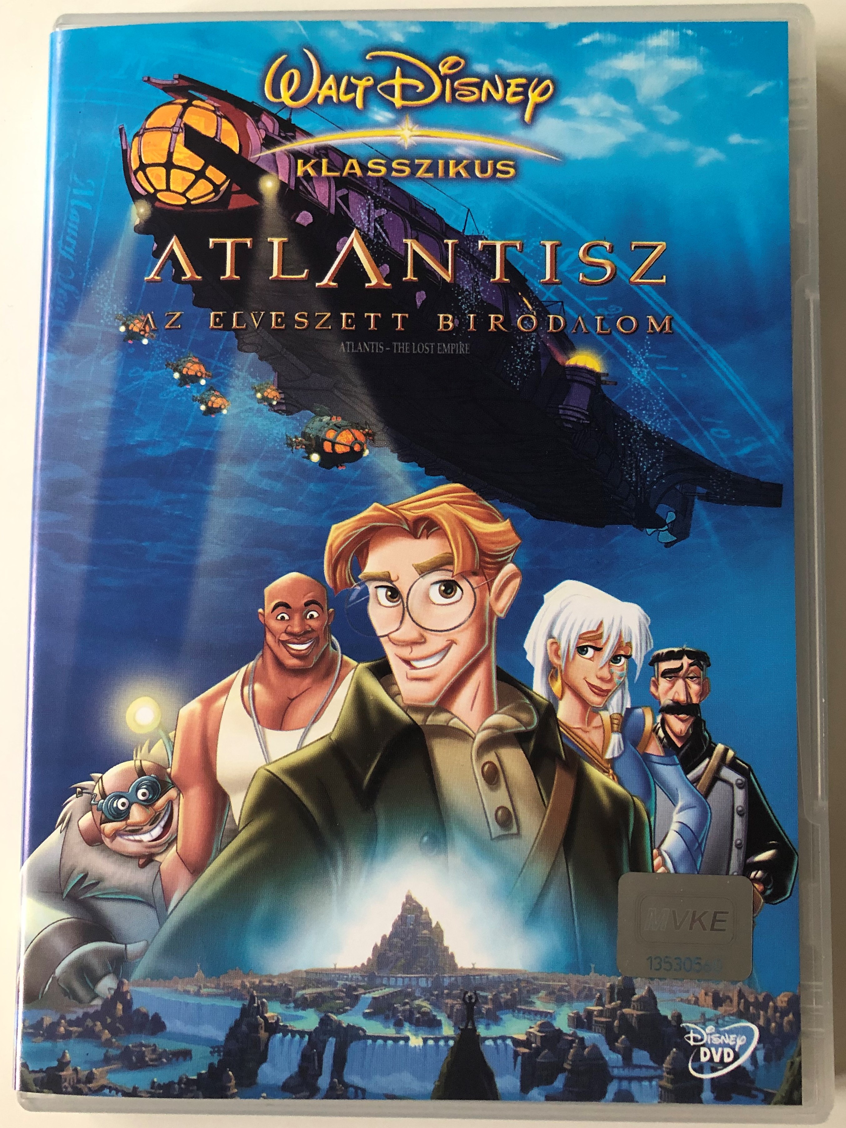 Atlantis - The Lost Empire DVD 2001 Atlantisz az elveszett birodalom /  Directed by Gary Trousdale, Kirk Wise / Starring: Michael J. Fox, James  Garner, Cree Summer, Don Novello, Phil Morris /