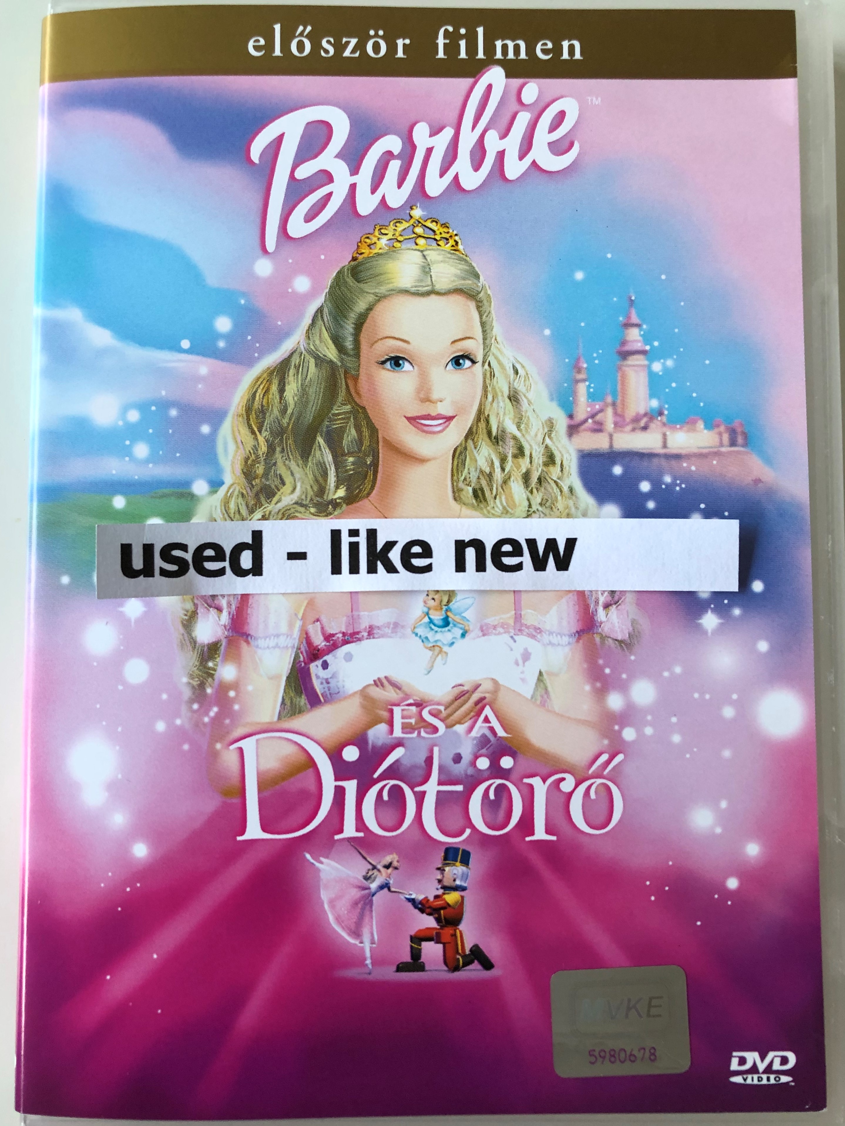 Barbie in the Nutcracker DVD 2001 Barbie és a diótörő / Directed by Owen  Hurley / Starring: Kelly Sheridan, Tim Curry, Kirby Morrow, Chantal Strand  - Bible in My Language
