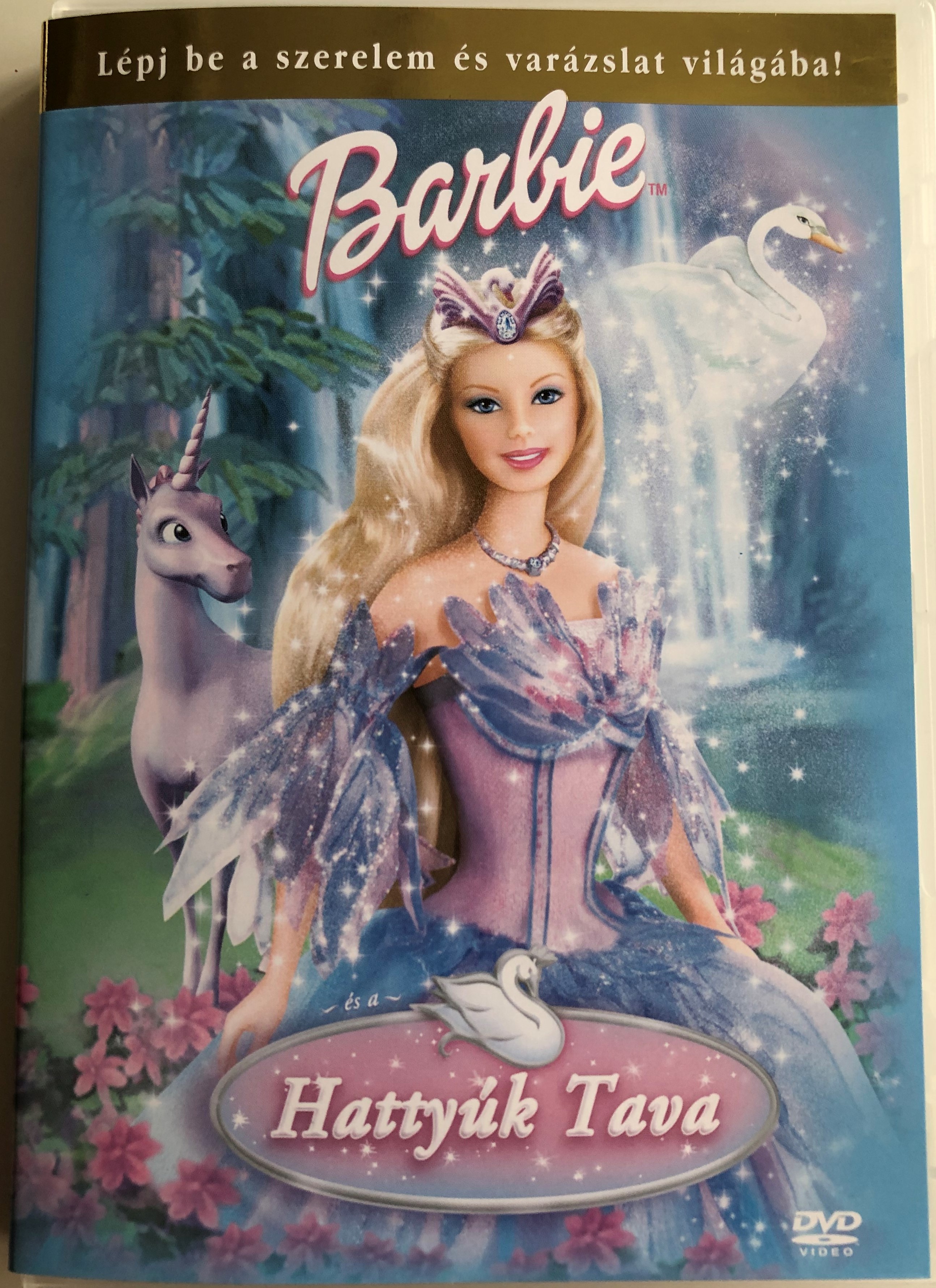 Barbie of Swan Lake DVD 2003 Barbie - A Hattyúk tava / Directed by Owen  Hurley / Starring: Kelly Sheridan, Mark Hildreth, Kelsey Grammer, Kathleen  Barr - bibleinmylanguage