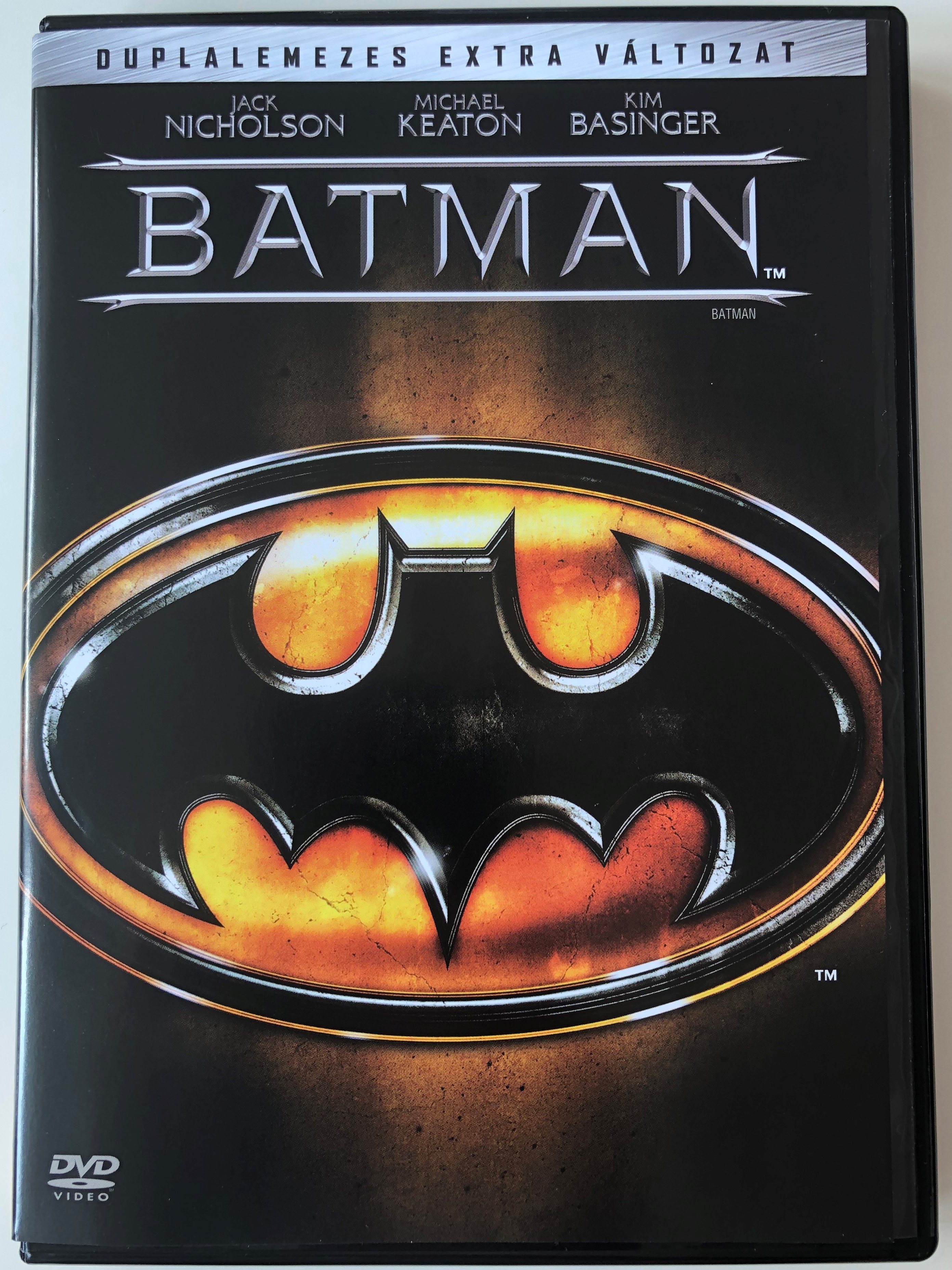 Batman 2x Dvd 1989 Directed By Tim Burton Starring Jack Nicholson Michael Keaton Kim Basinger Robert Wuhl Pat Hingle Bibleinmylanguage