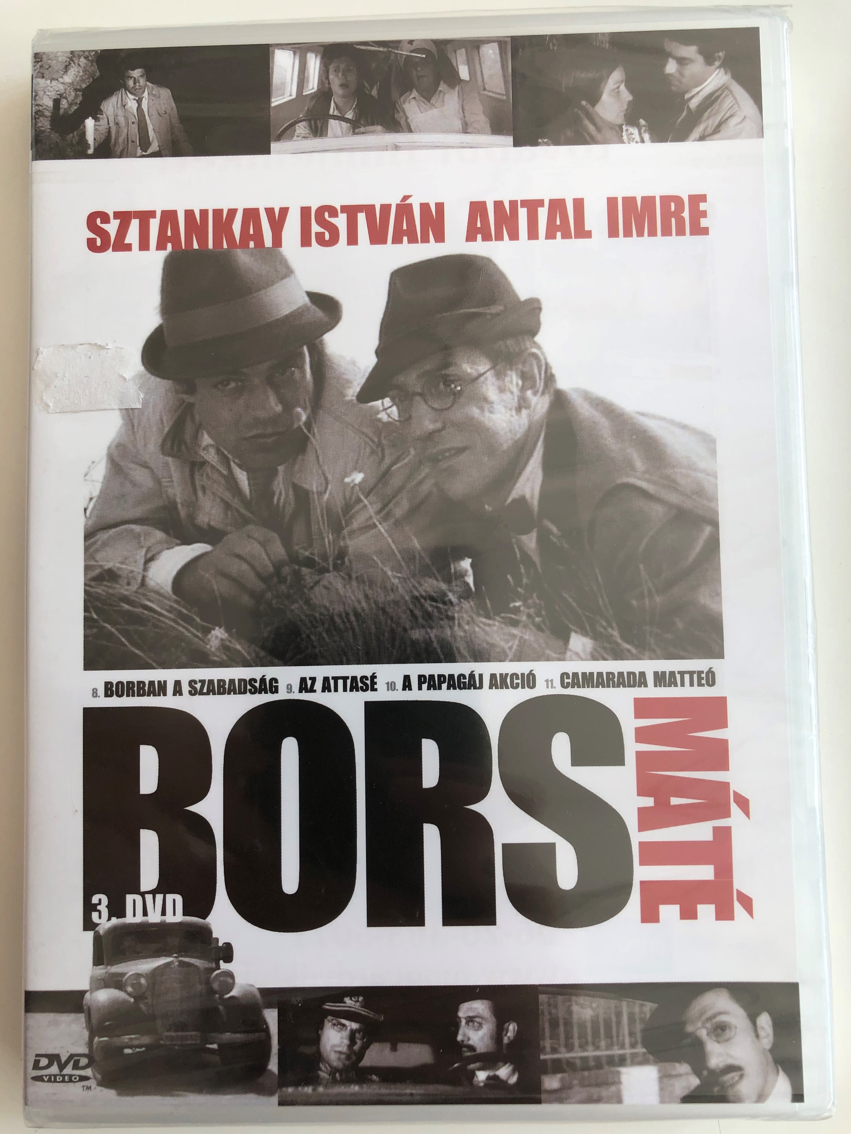 Bors 3. DVD 1968 Bors Máté / Directed by Herskó János / Sztankay István,  Antal Imre, Rajz János, Madaras József / Hungarian TV Series / Episodes  8-11 - Bible in My Language
