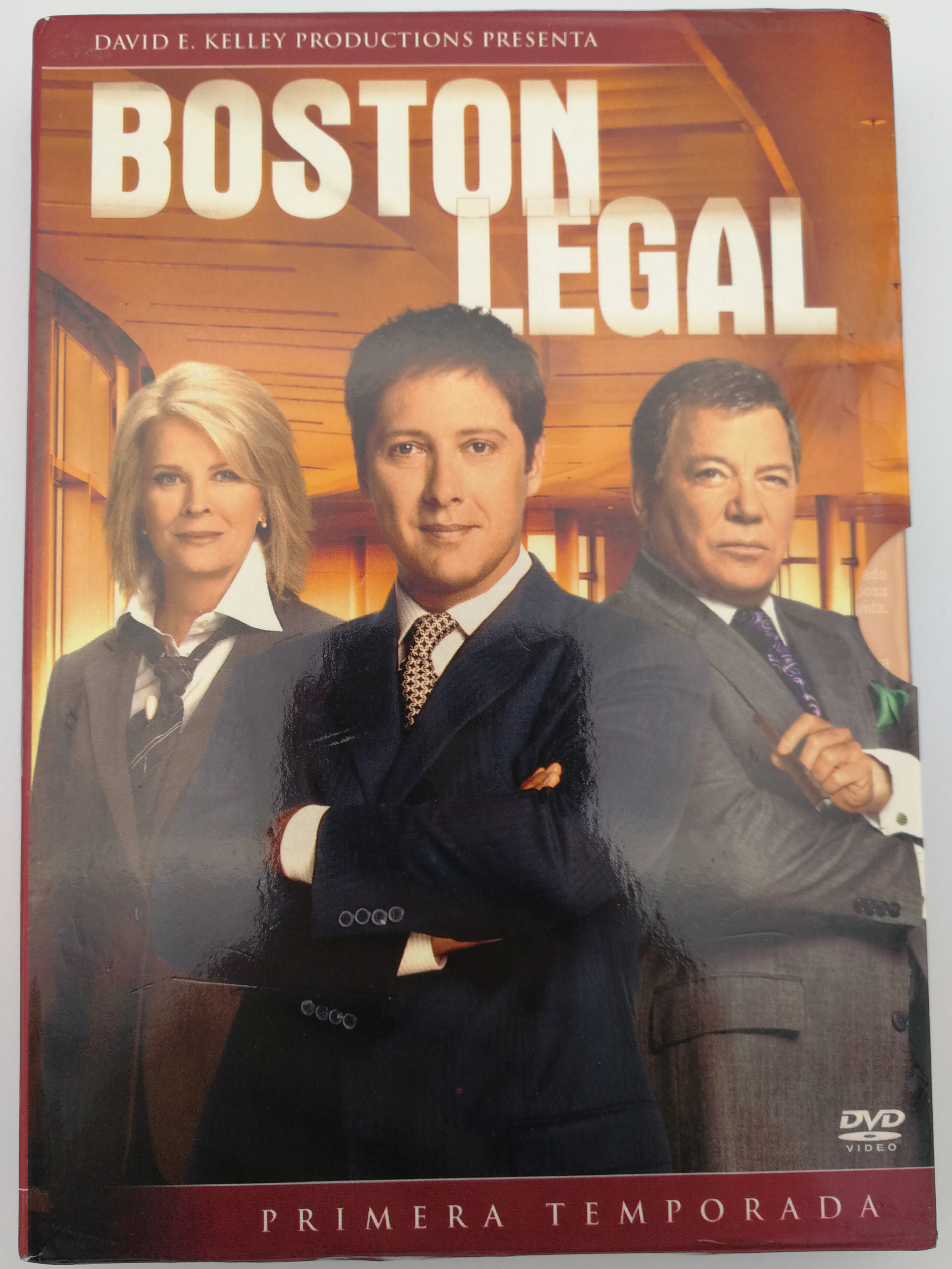 Boston Legal DVD BOX 2004 5DVD First Season - Primera Temporada / Created  by David E. Kelley / Starring: James Spader, William Shatner, Candice  Bergen, Monica Potter - bibleinmylanguage