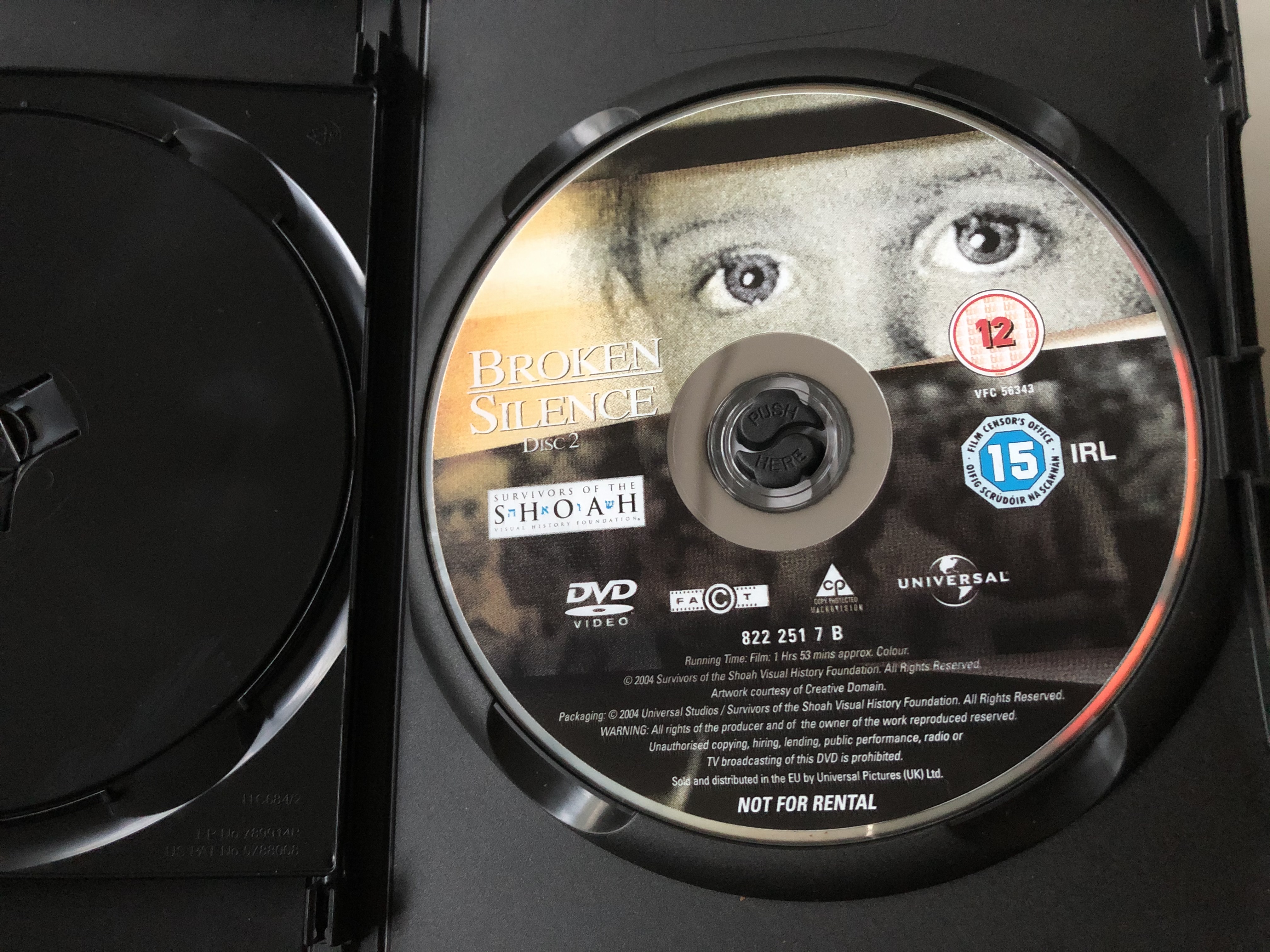 Broken Silence 2x DVD Five Films - Five Countries - Five Visions /  Holocaust themed movies / Some Who Lived, Eyes of the Holocaust, Children  from the Abyss, I remember, Hell on
