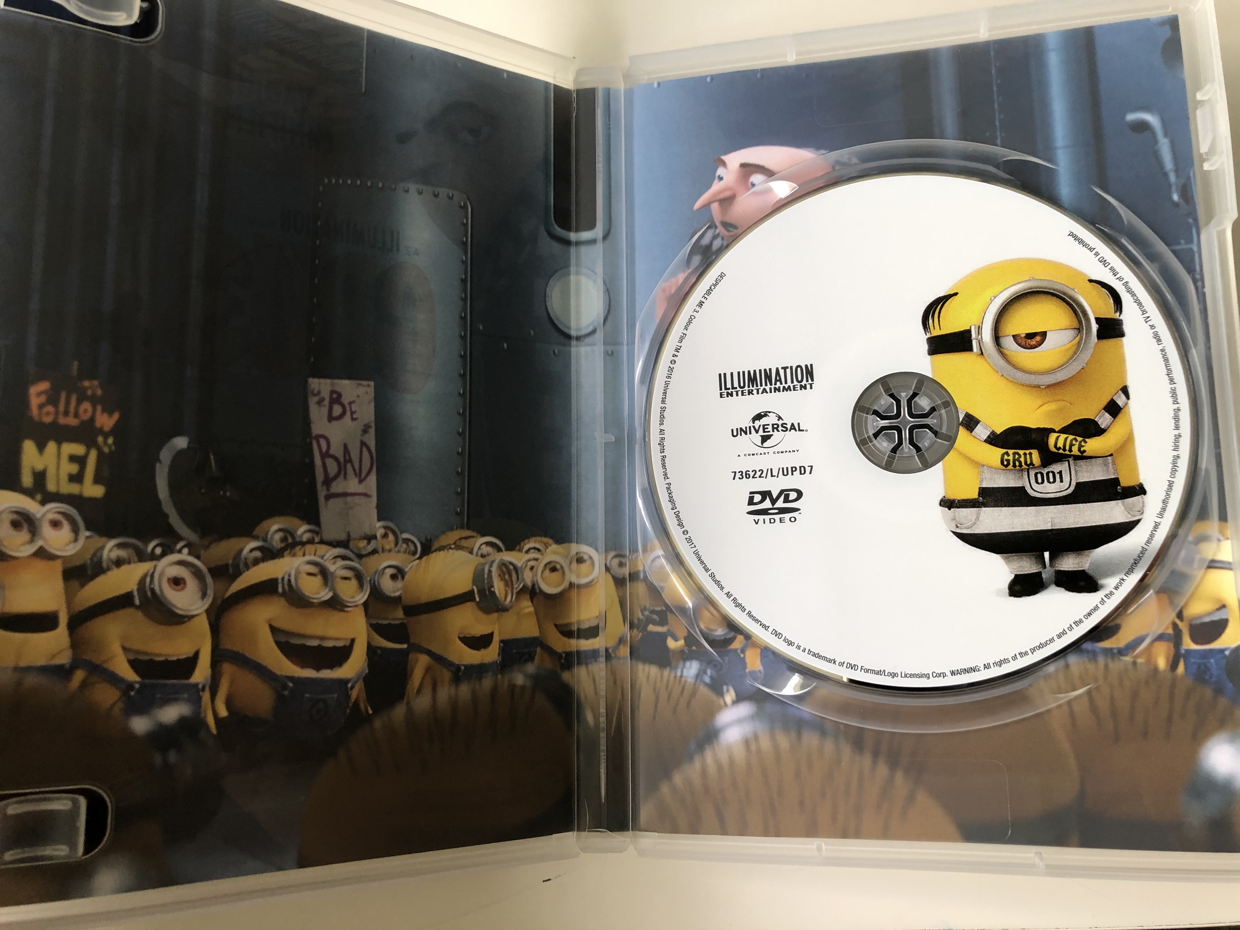 Despicable Me 3 DVD Gru 3 / Directed by Pierre Coffin, Kyle Balda /  Starring: Steve Carell, Kristen Wiig, Trey Parker, Miranda Cosgrove -  bibleinmylanguage