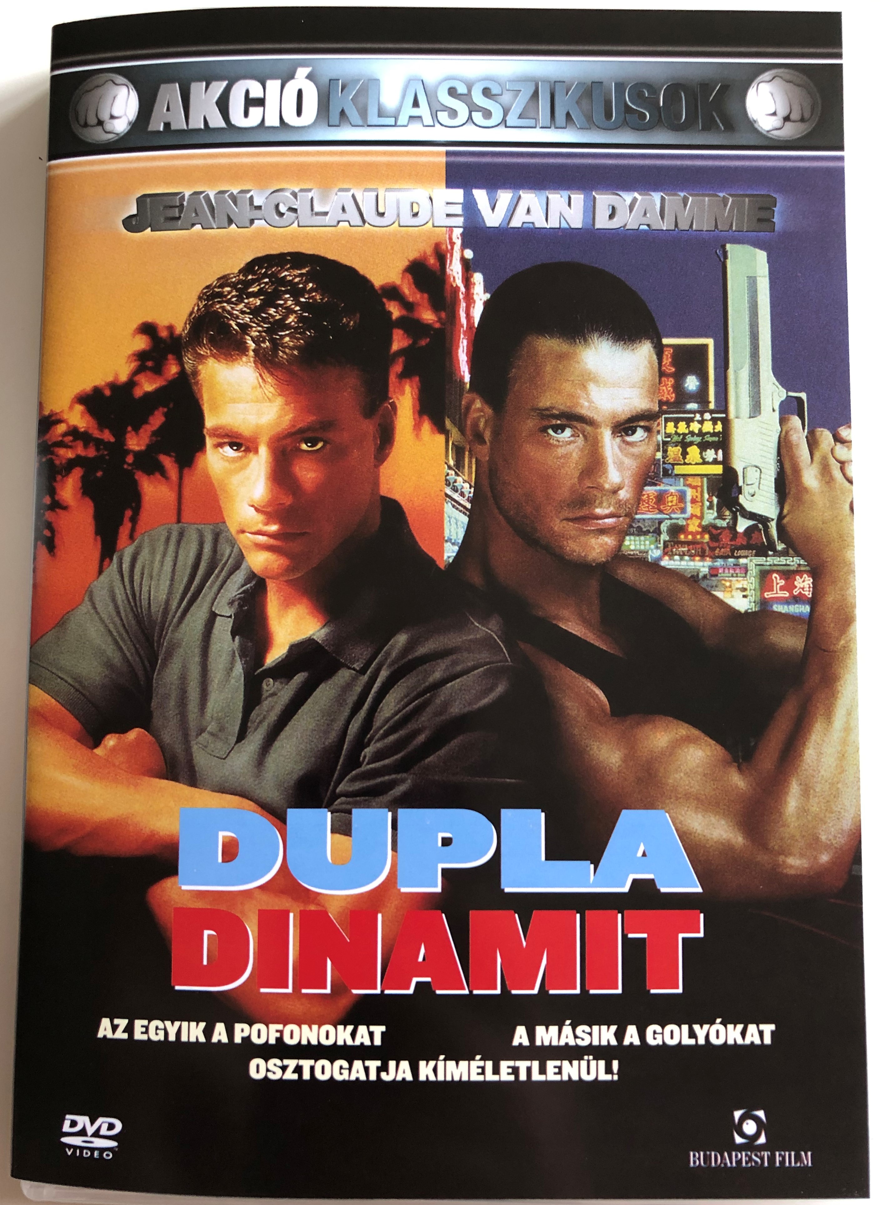 Double Impact DVD 1991 Dupla dinamit / Directed by Sheldon Lettich /  Starring: Jean-Claude van Damme, Geoffrey Lewis, Alan Scarfe - Bible in My  Language