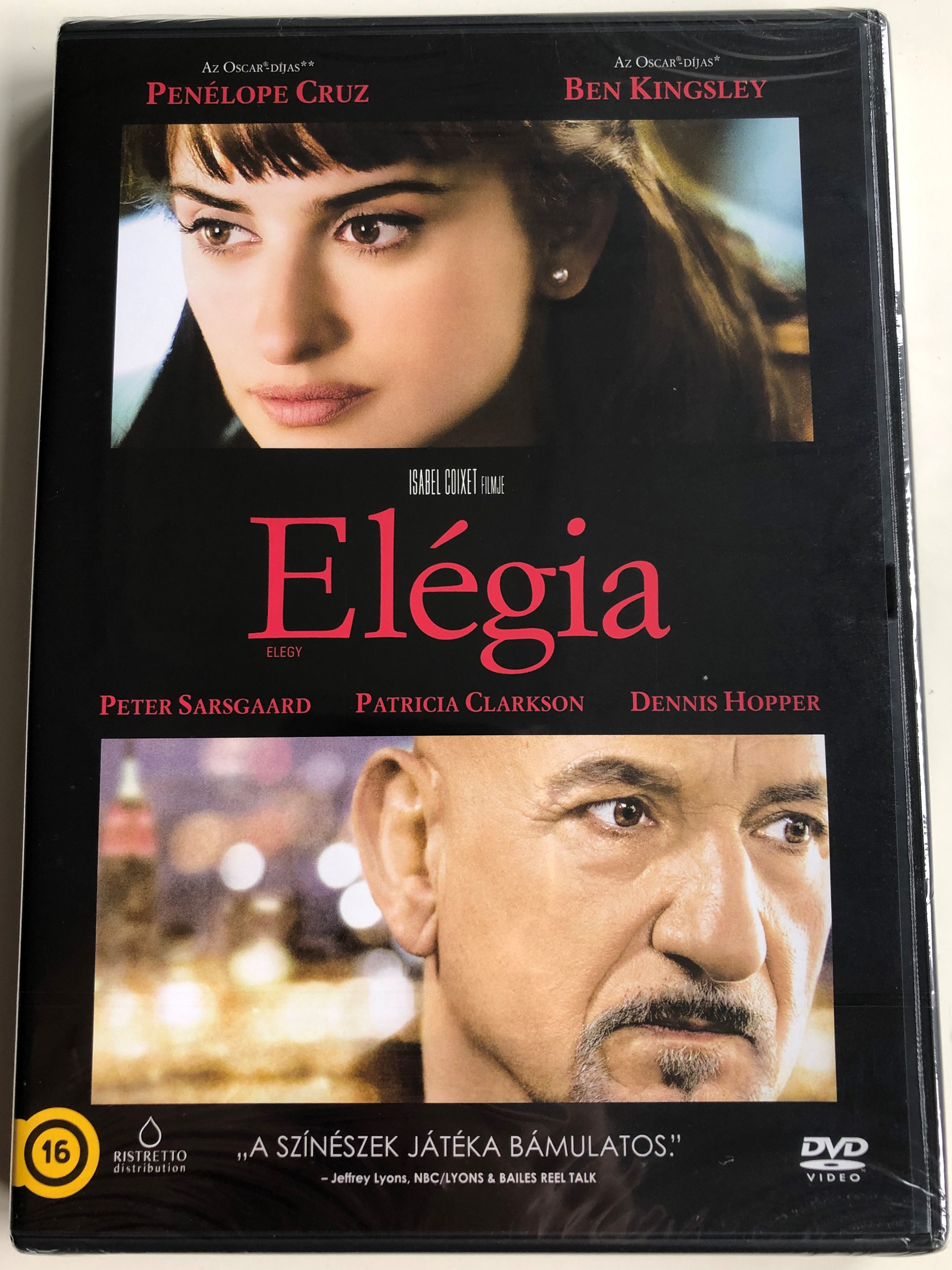 Elegy DVD 2008 Elégia  Directed by Isabel Coixet  Starring: Peter  Sarsgaard, Patricia Clarkson, Dennis Hopper - Bible in My Language