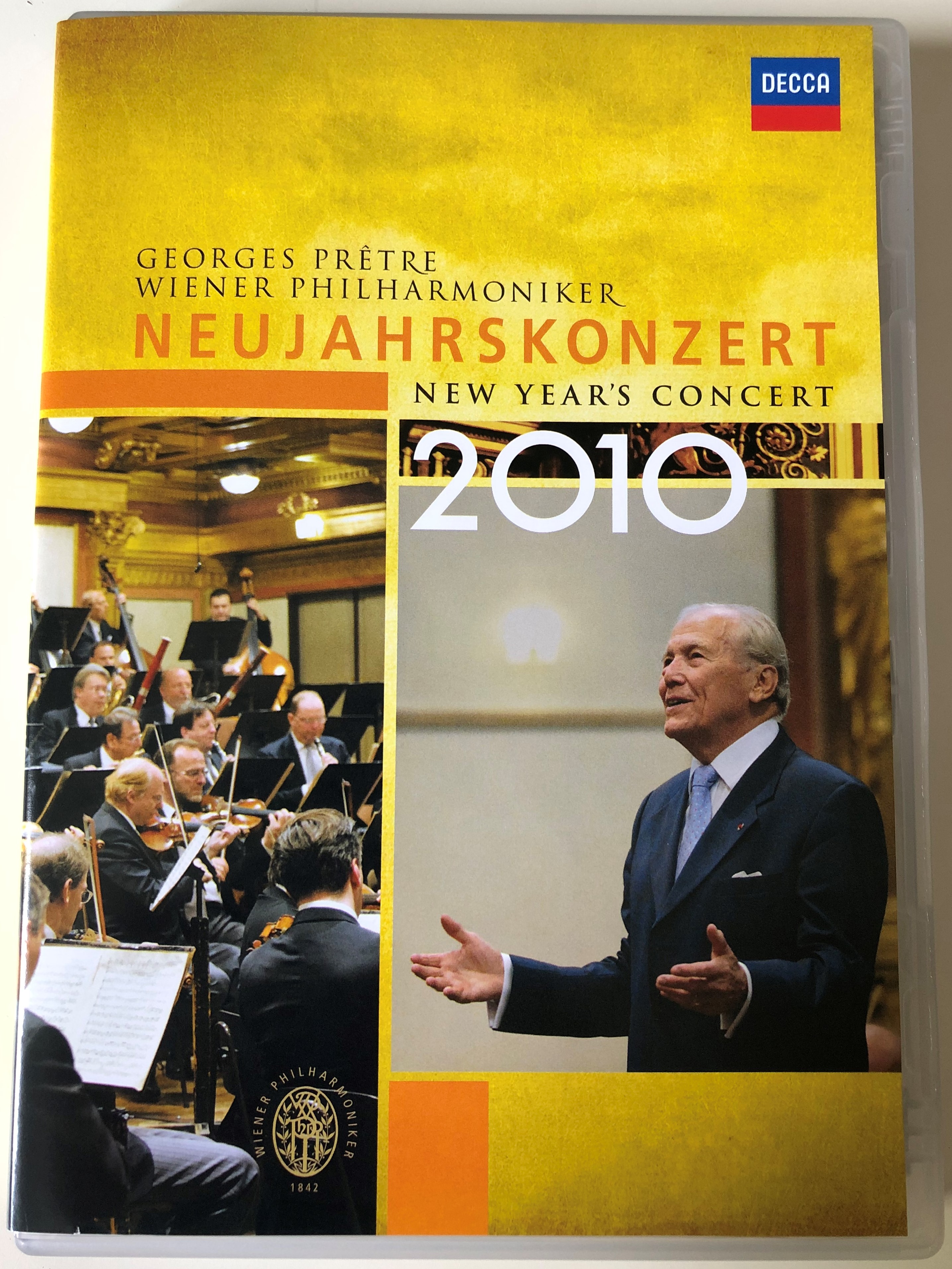 Georges Pretre: Neujahrskonzert 2010 DVD New Year's Concert / Wiener  Philharmoniker / Lie From Vienna / Decca 074 3376 - Bible in My Language