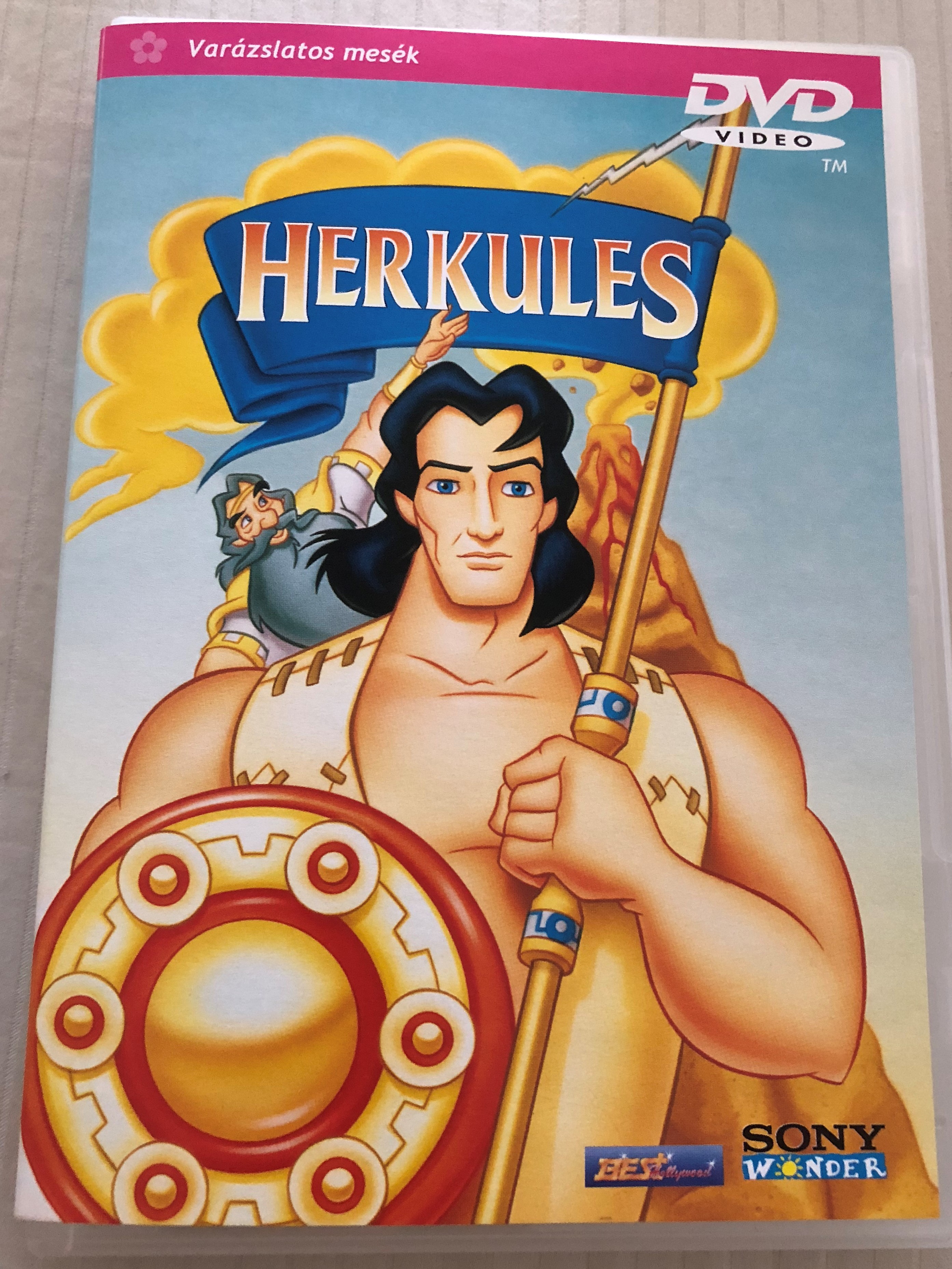 Hercules DVD 1996 Herkules / Sony Wonder / Directed by Diane Eskenazi /  Starring: Mary Kay Bergman, Cam Clarke, Jeannie Elias - bibleinmylanguage