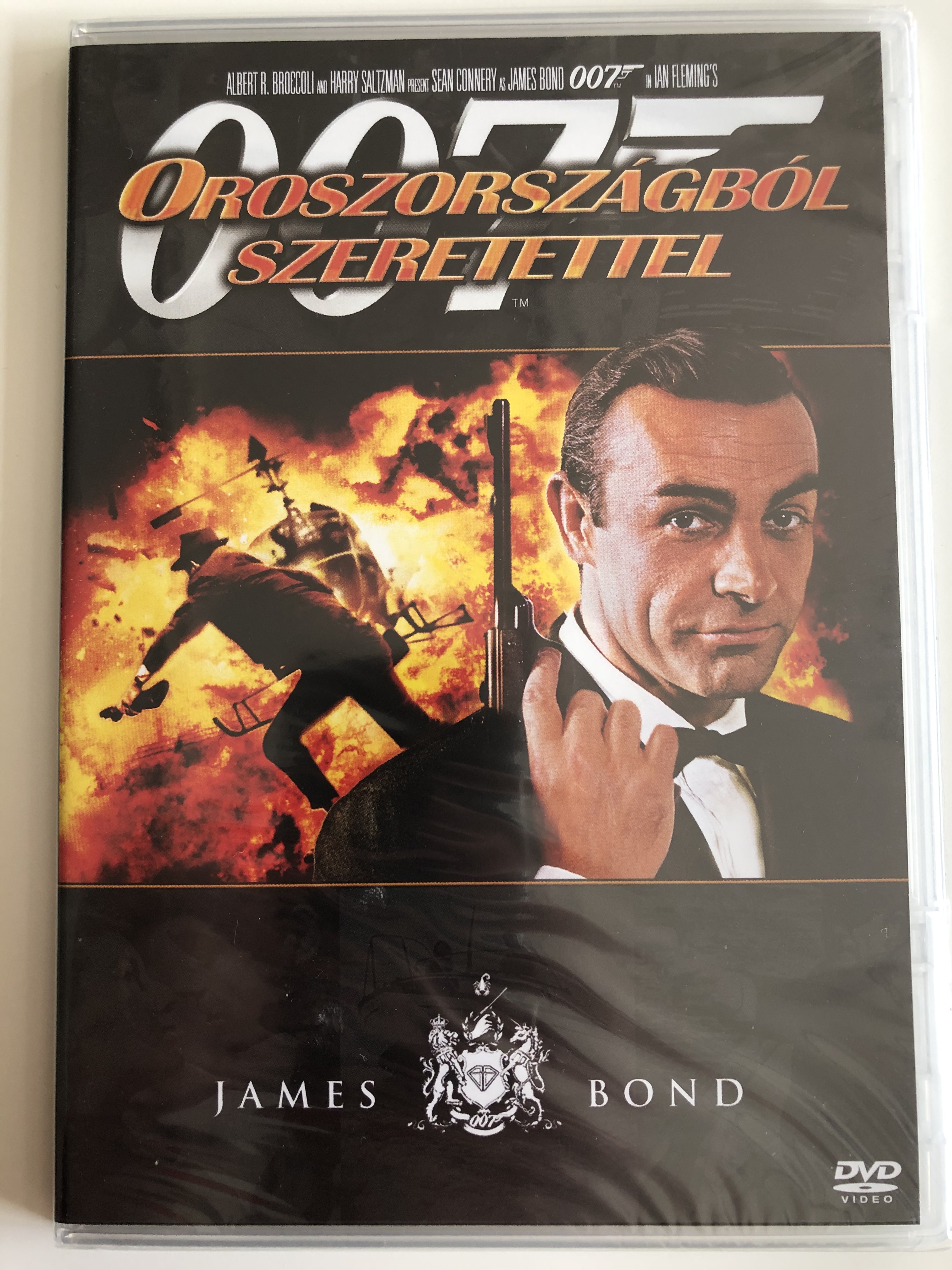 James Bond 007 - From Russia, with love DVD 1963 Oroszországból,  szeretettel / Directed by Terence Young / Starring: Sean Connery, Pedro  Armendáriz, Lotte Lenya, Robert Shaw - bibleinmylanguage