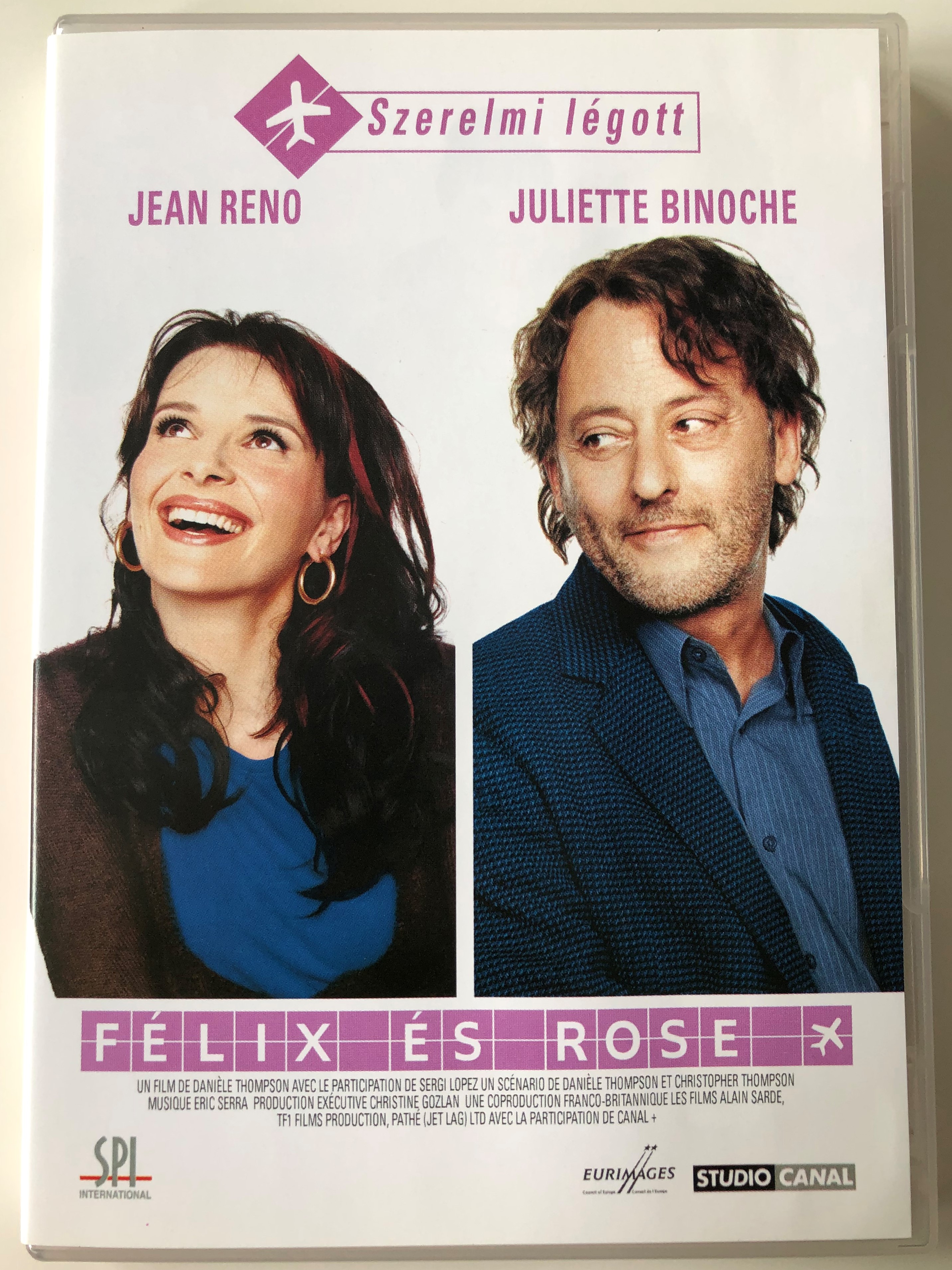 Jet Lag DVD 2002 Félix és Rose (Décalage Horaire) / Directed by Danièle  Thompson / Starring: Jean Reno, Juliette Binoche - Bible in My Language