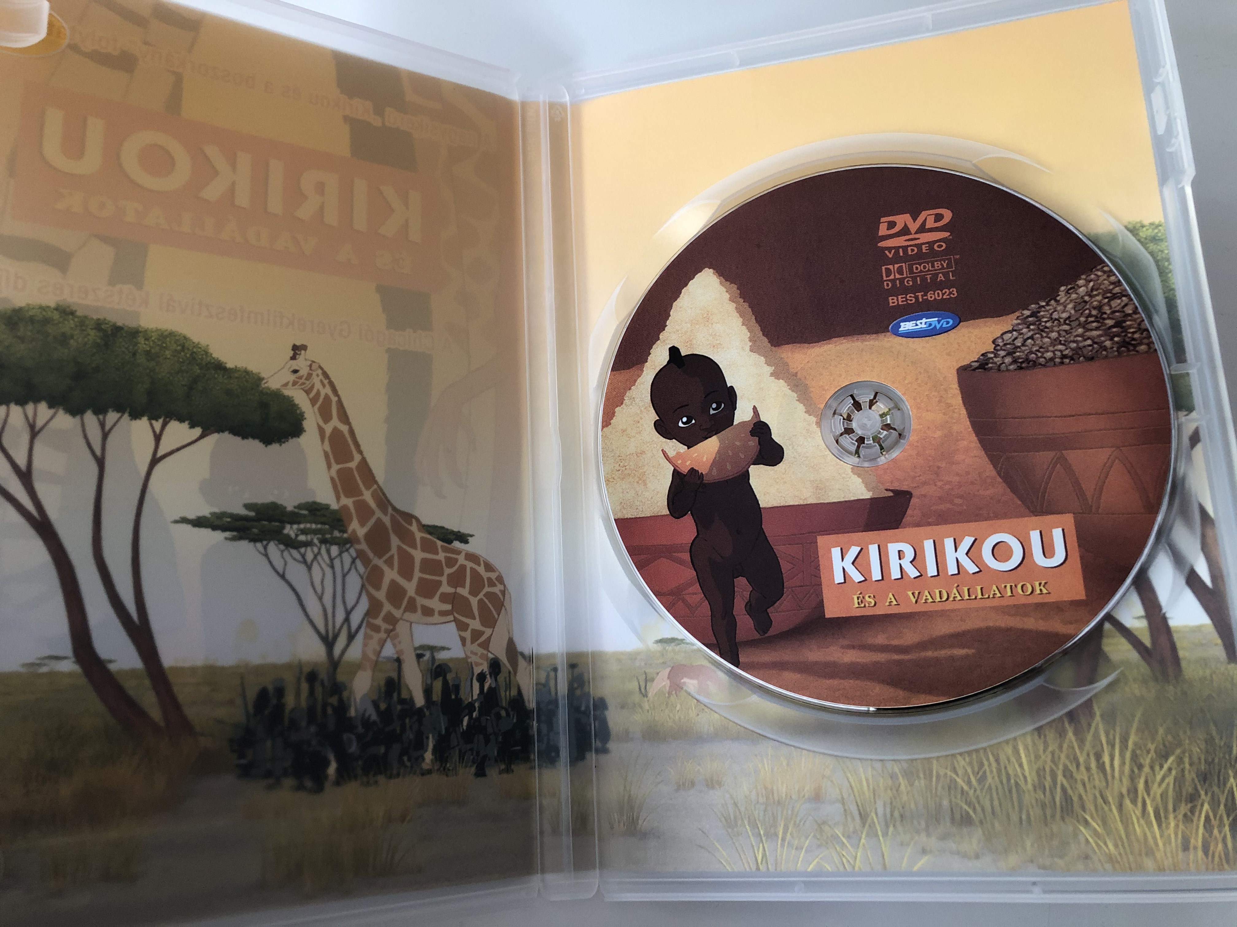 Kirikou et les betes sauvages DVD 2005 Kirikou és a vadállatok / Directed  by Michel Ocelot, Bénédicte Galup / Starring: Pierre-Ndoffé Sarr, Awa Sene  Sarr / Kirikou and the Wild Beasts - bibleinmylanguage