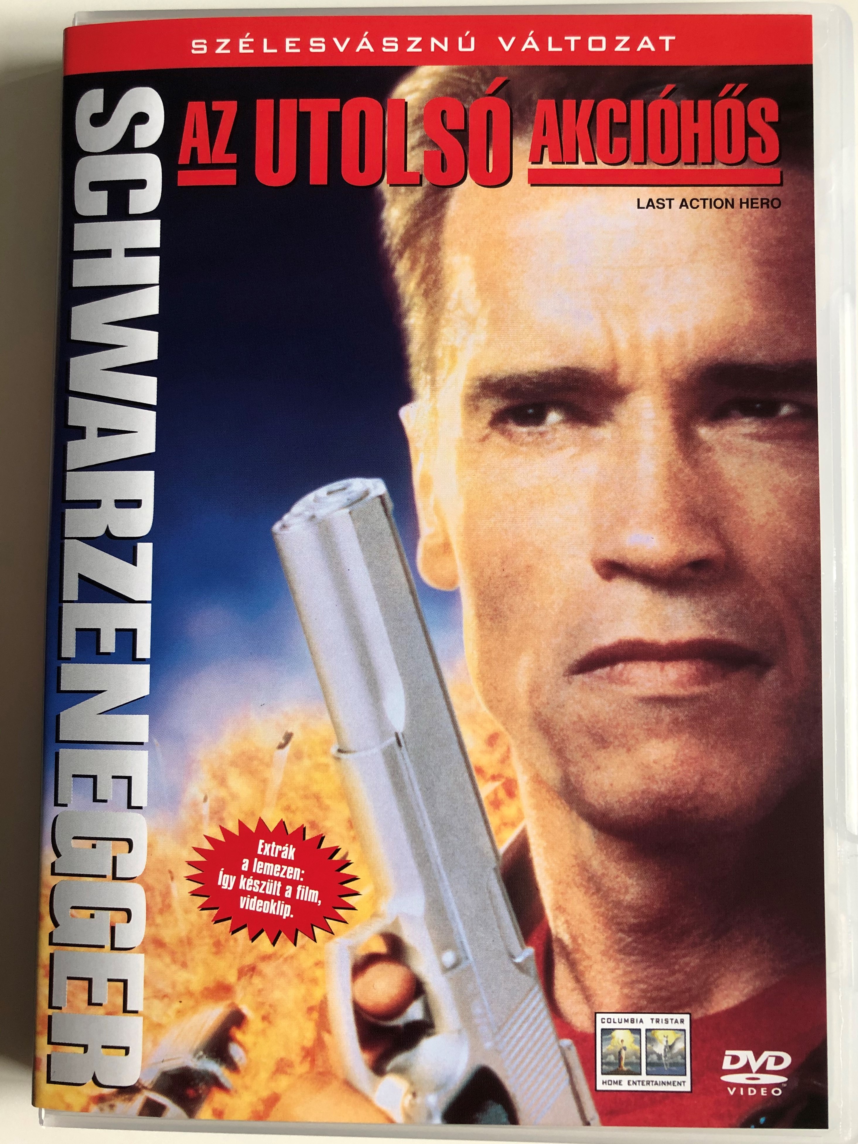 Last Action Hero DVD 1993 Az Utolsó Akcióhős / Directed by John McTiernan /  Starring: Arnold Schwarzenegger, F. Murray Abraham, Art Carney, Charles  Dance, Frank McRae - Bible in My Language