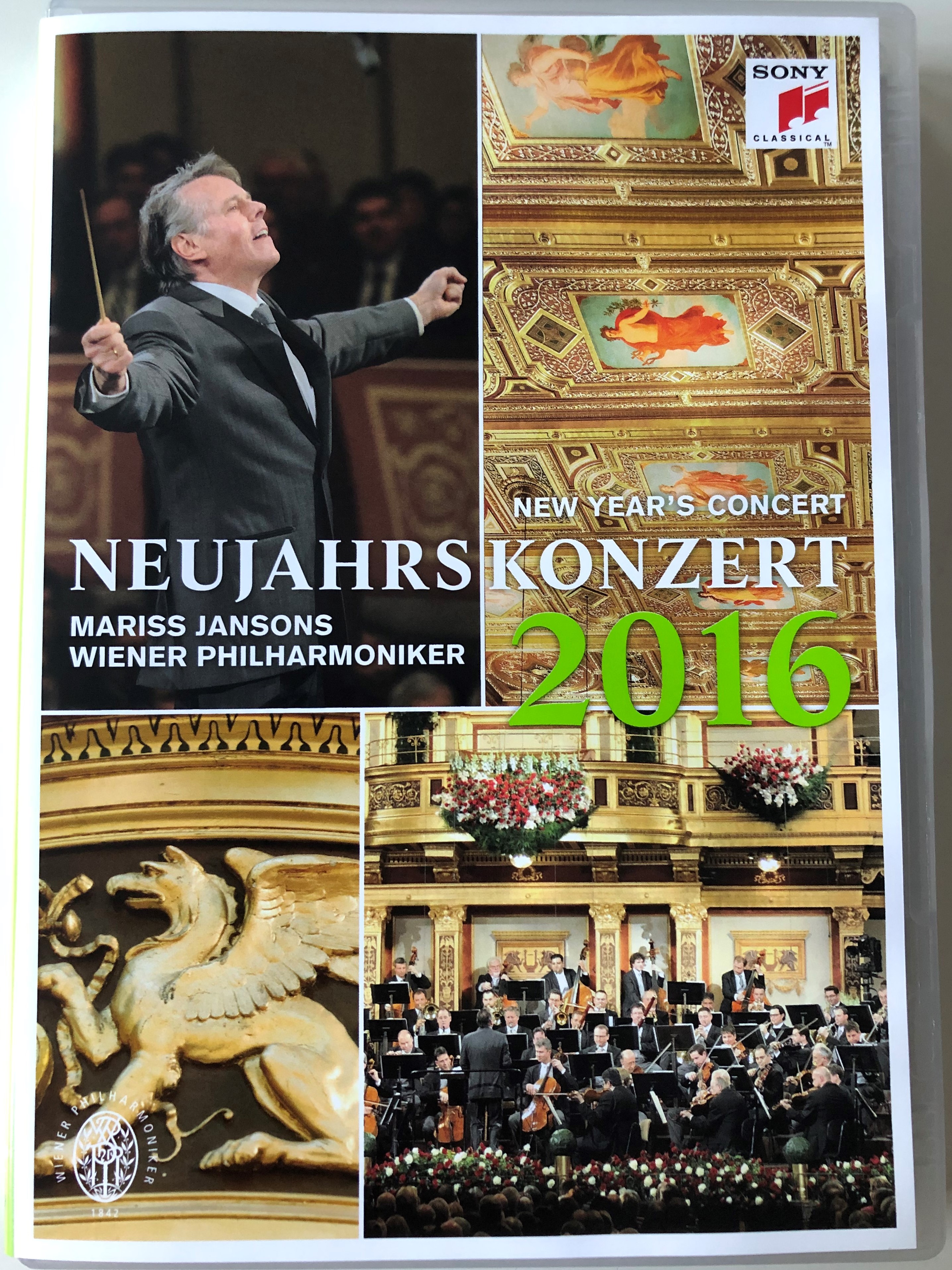 Neujahrskonzert 2016 DVD New Year's Concert / Directed by Michael Beyer /  Conducted by Mariss Jansos / Wiener Philharmoniker / Sony Classical - Bible  in My Language