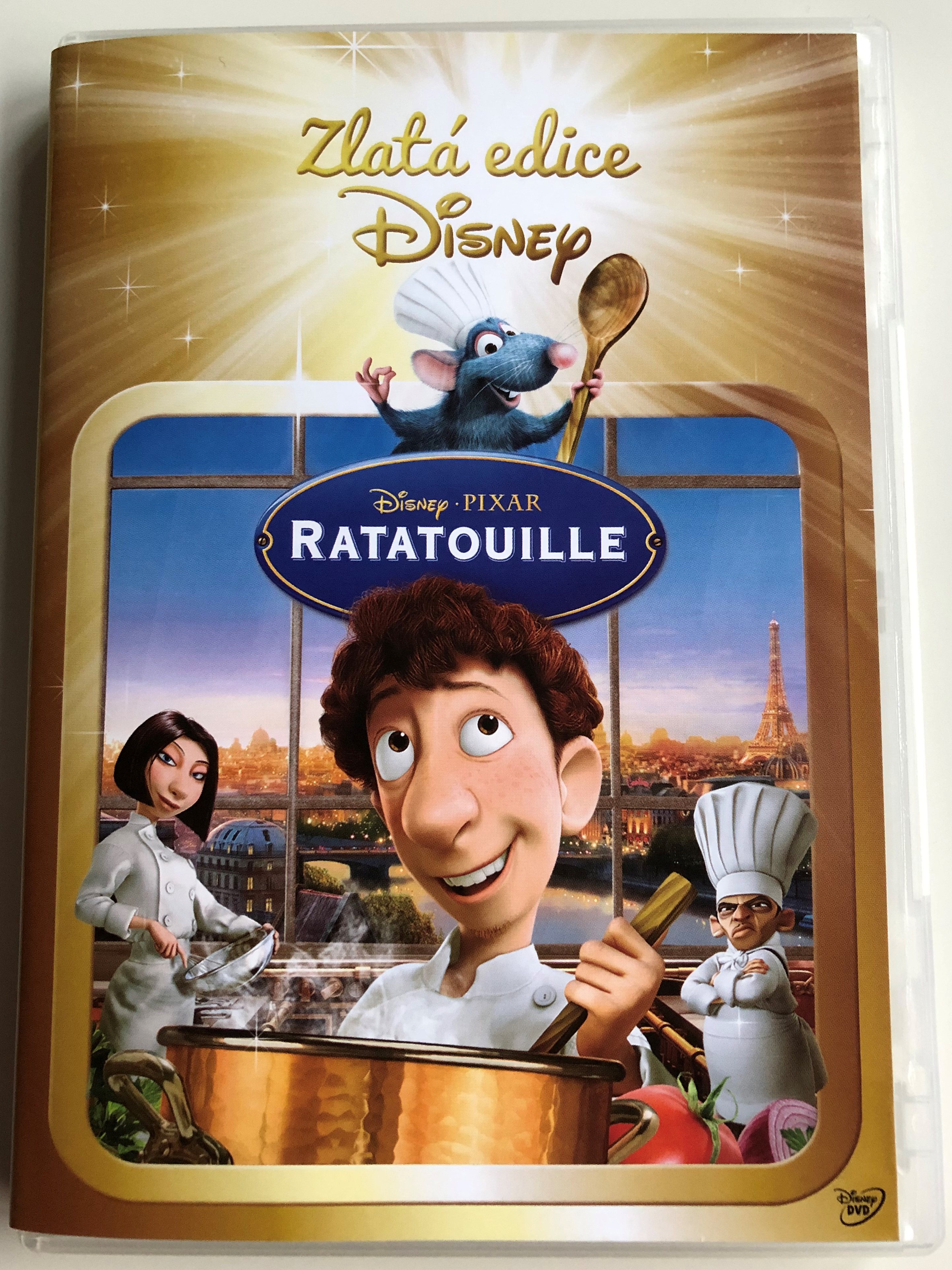 Ratatouille DVD 2007 Slovak Gold edition / Directed by Brad Bird / Voice  Actors: Patton Oswalt, Ian Holm, Lou Romano - bibleinmylanguage