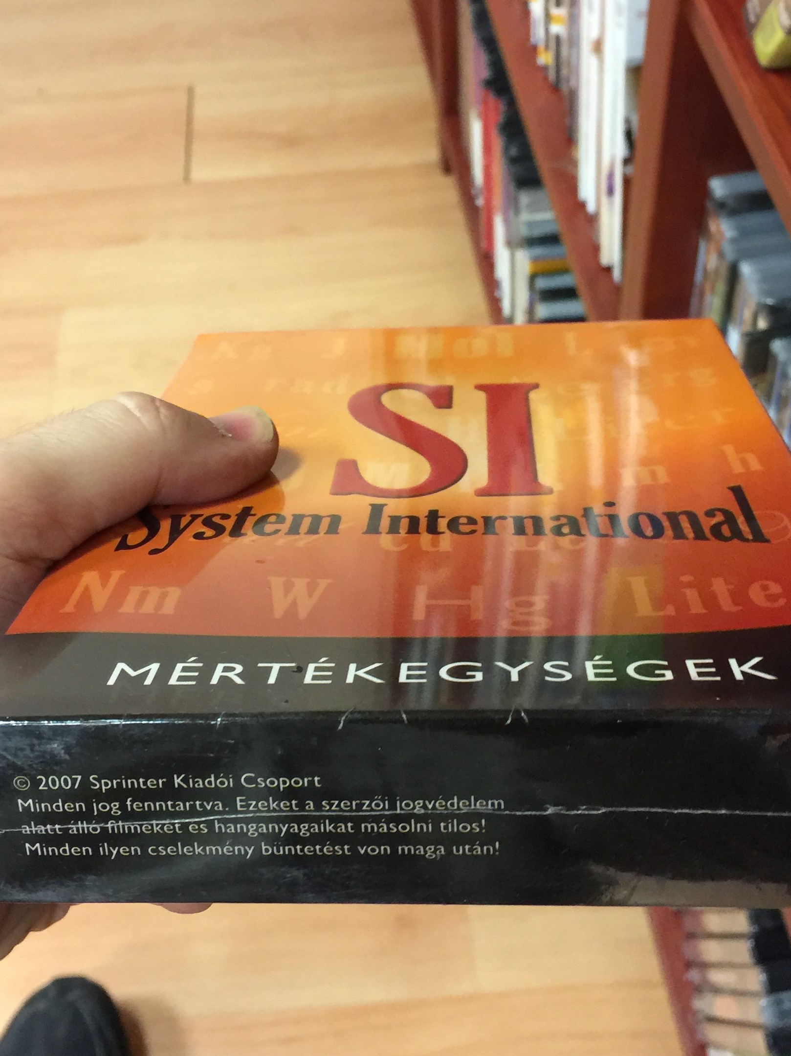 SI - System International DVD 2007 Mértékegységek / Measurement units ...
