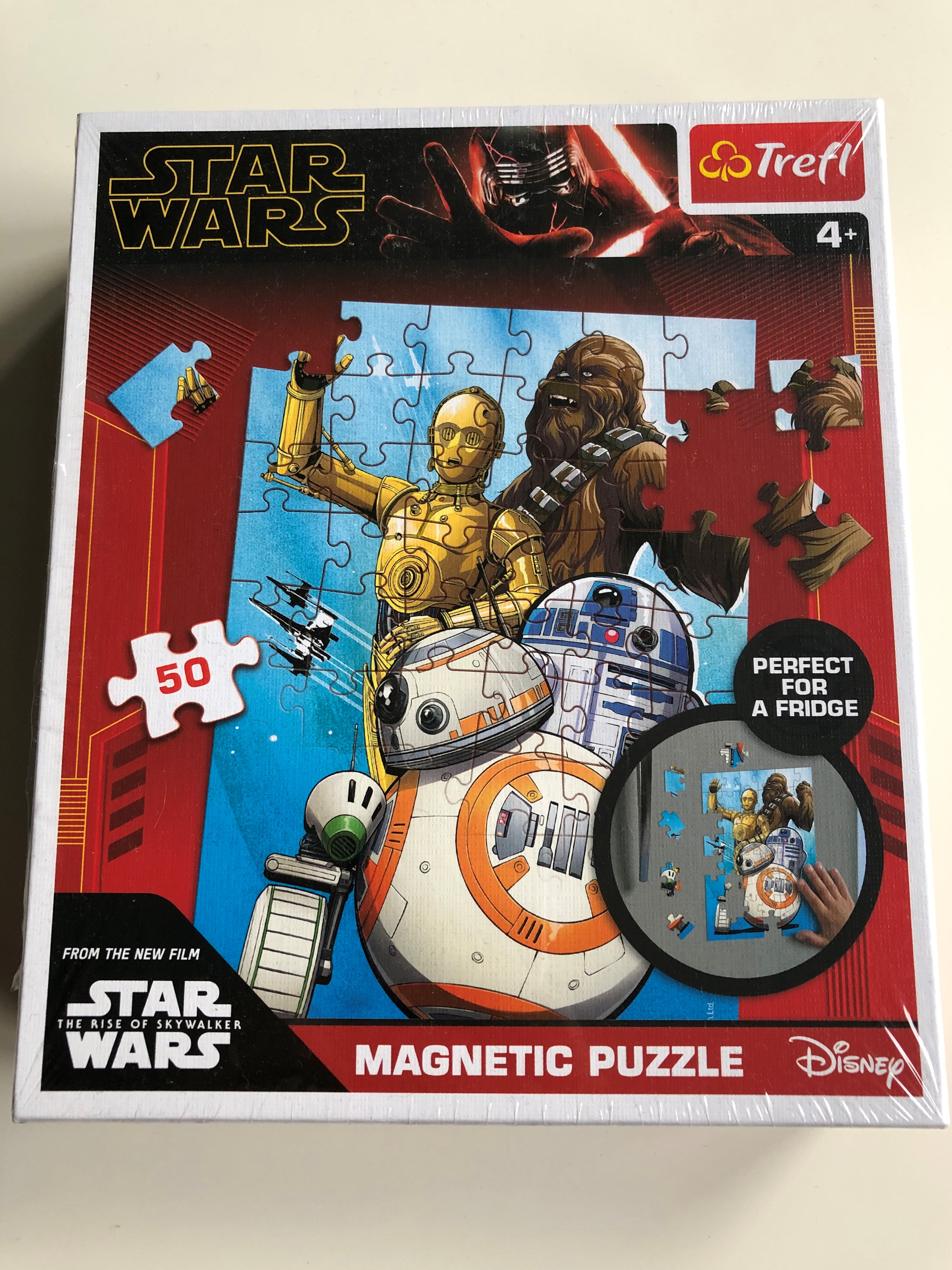 Star Wars Trefl Magnetic Puzzle / Perfect for a fridge / 50 pieces / From  the New Film - The Rise of Skywalker / Trefl Puzzle / Ages 4+ -  bibleinmylanguage