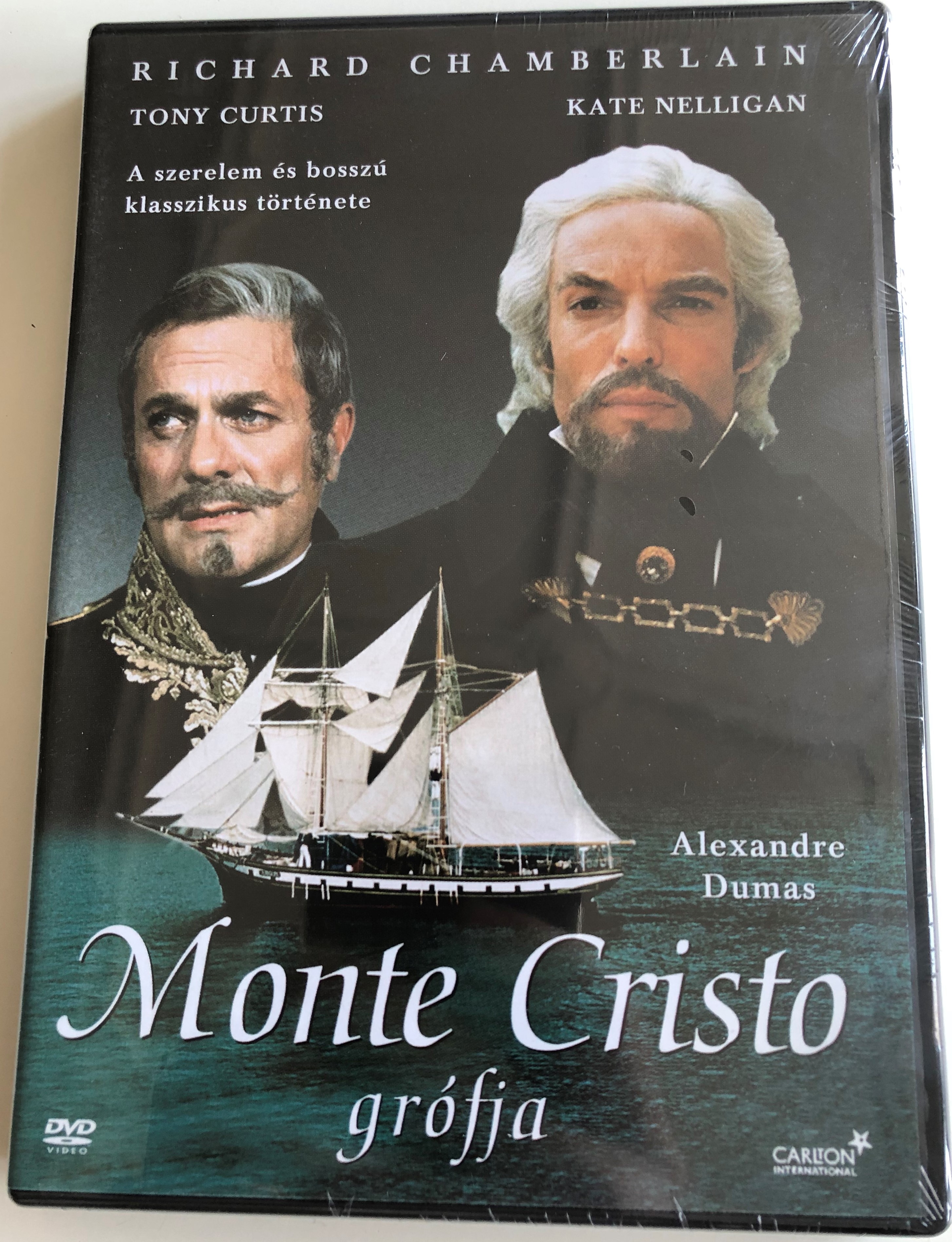 The Count of Monte Cristo DVD 1975 Monte Cristo grófja / Directed by David  Greene / Starring: Richard Chamberlain, Kate Nelligan, Tony Curtis, Donald  Pleasence - Bible in My Language