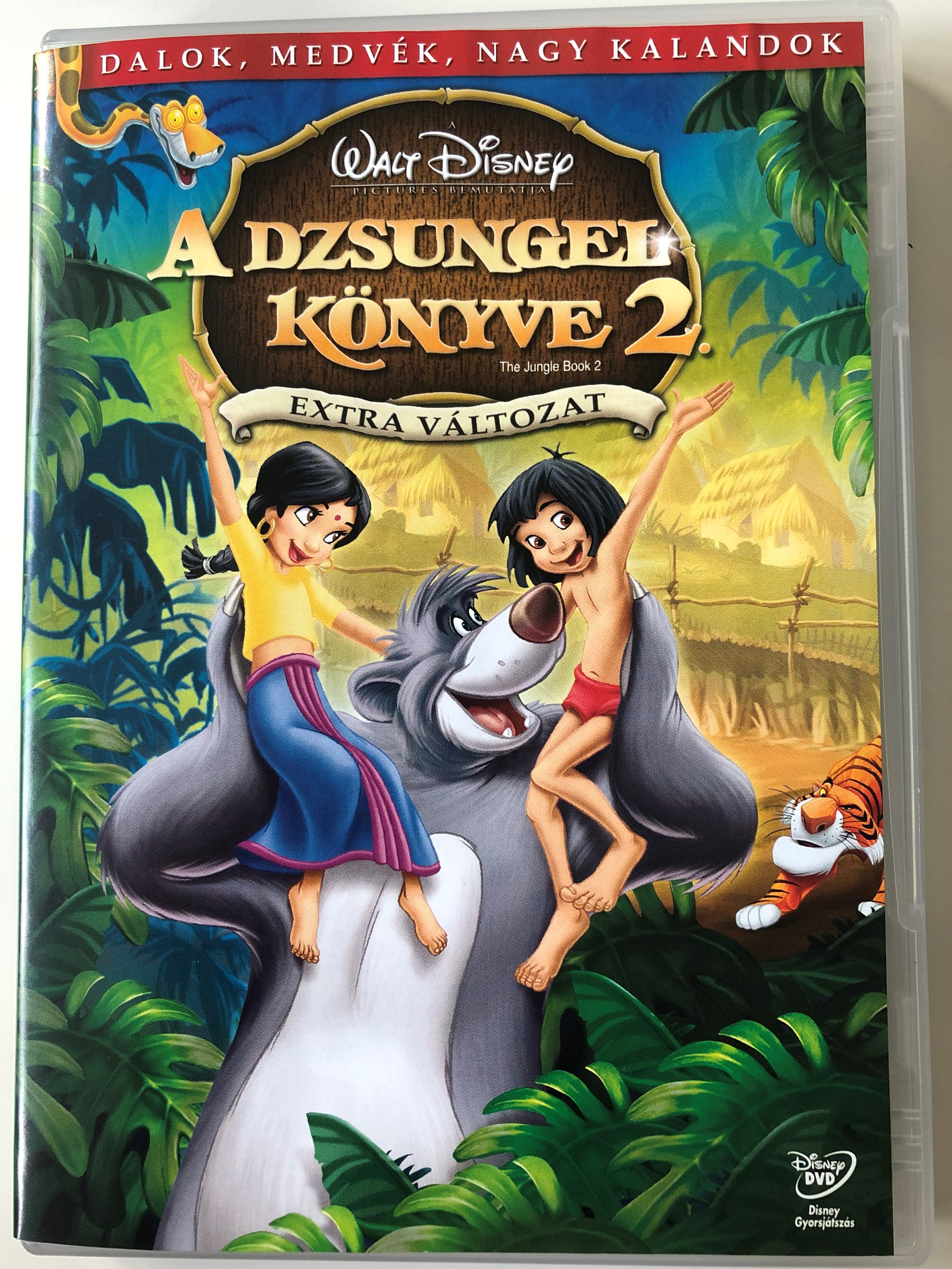 The Jungle Book 2 DVD A Dzsungel könyve 2. Extra Változat / Directed by  Steve Trenbirth / Starring: Haley Joel Osment, John Goodman, Mae Whitman,  Bob Joles - bibleinmylanguage