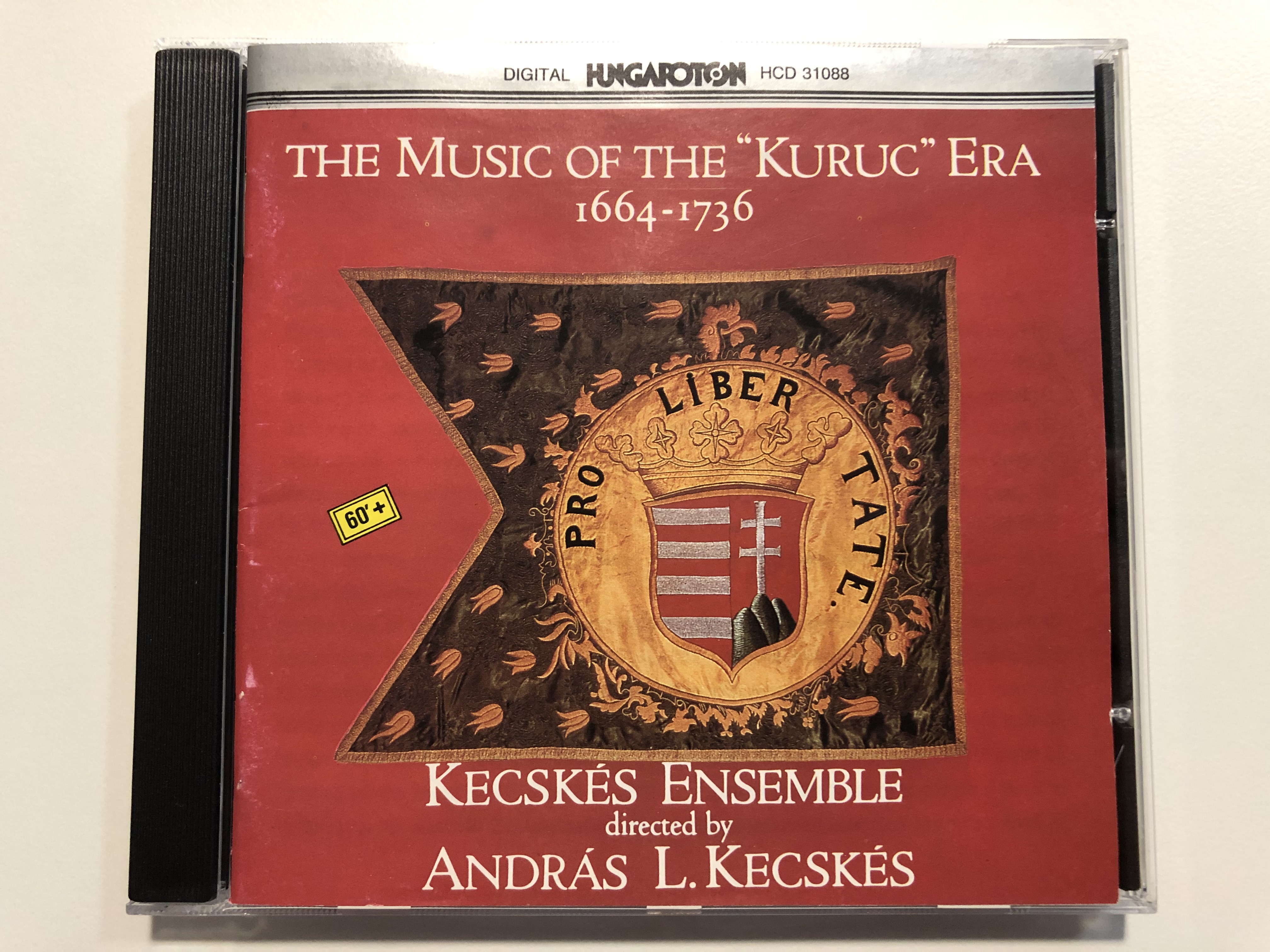 The Music of the "Kuruc" Era 1664-1736 / Kecskés Ensemble - Conducted by  András L. Kecskés / Hungaroton Audio CD 1990 / HCD 31088 / A kuruc kor  zeneköltészete - bibleinmylanguage