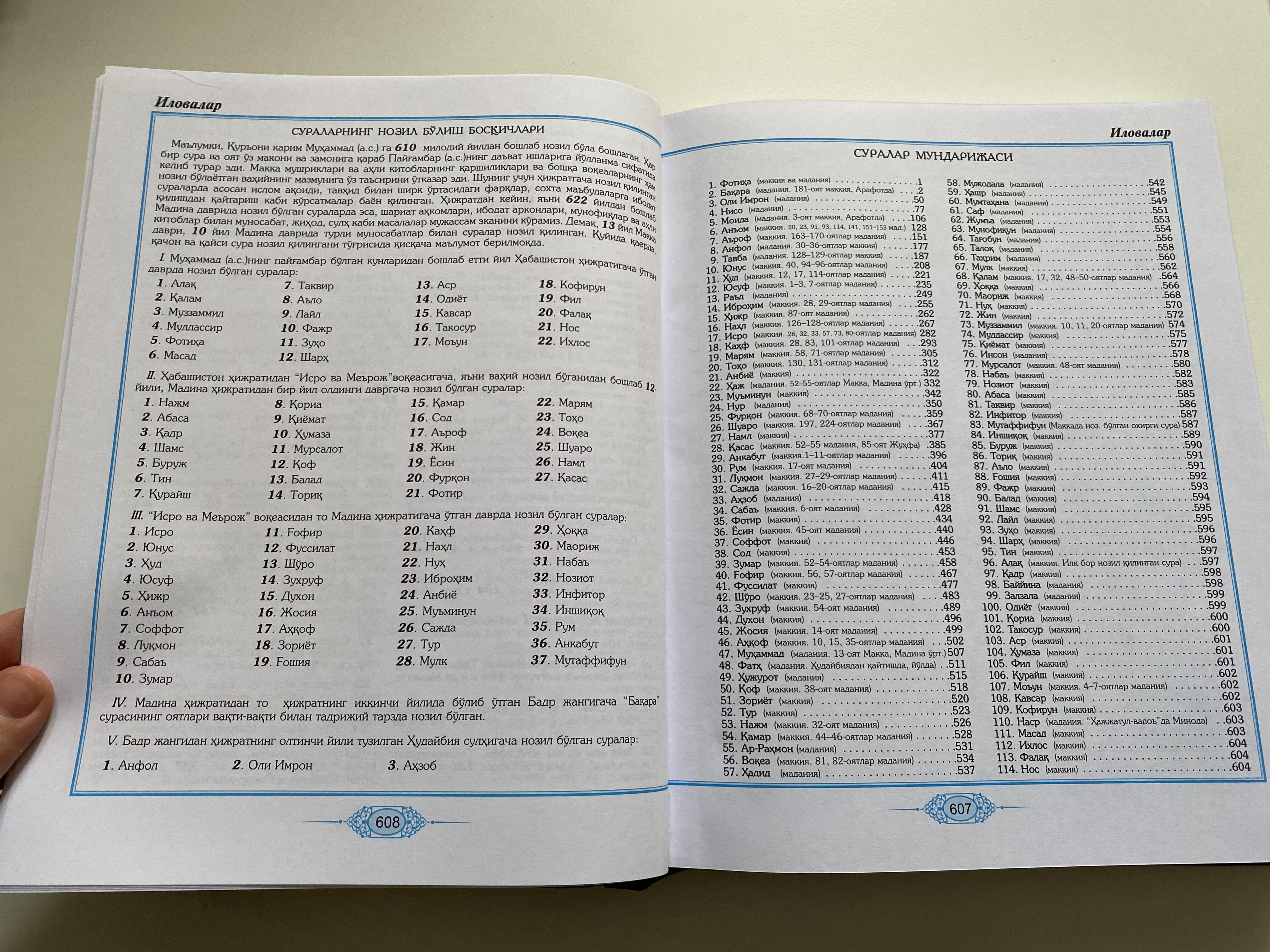 The Qur'an in Uzbek Language - Essential Prayers in Uzbek