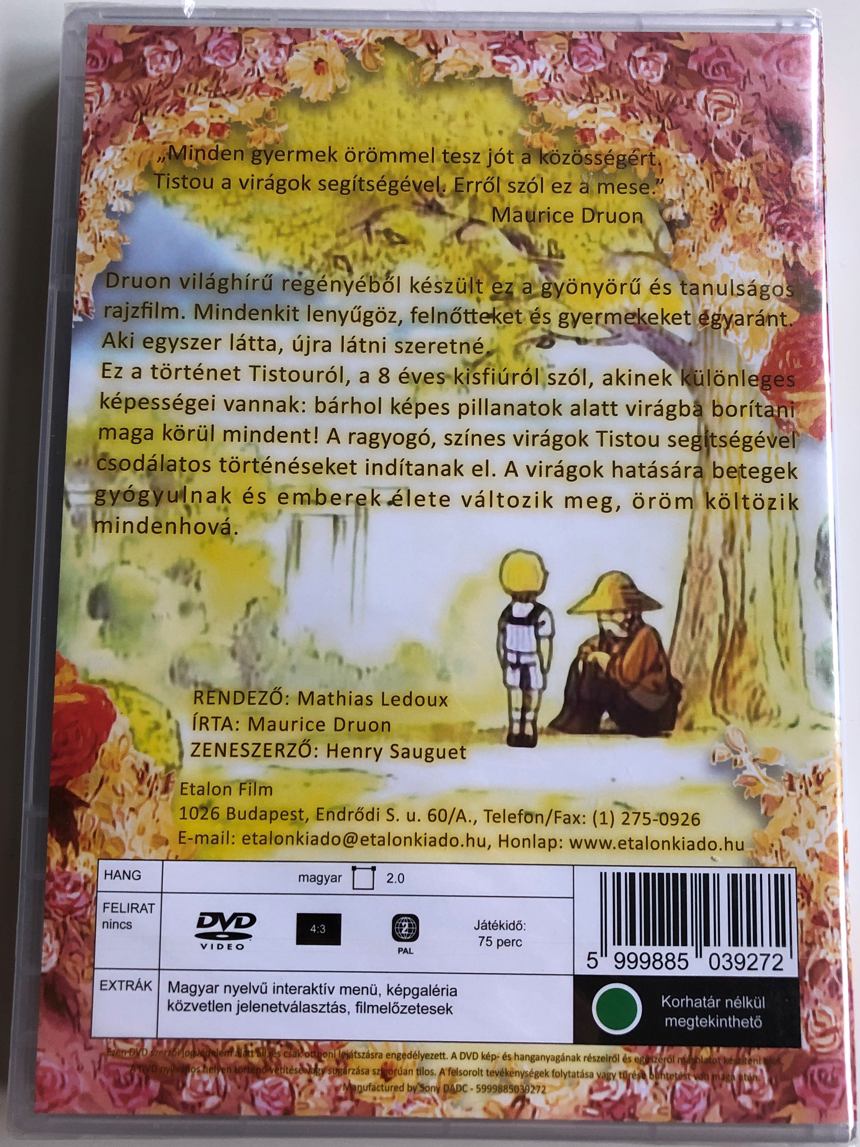 Tistou les pouces verts DVD 1957 Tistou - Az angyalgyermek / Directed ...