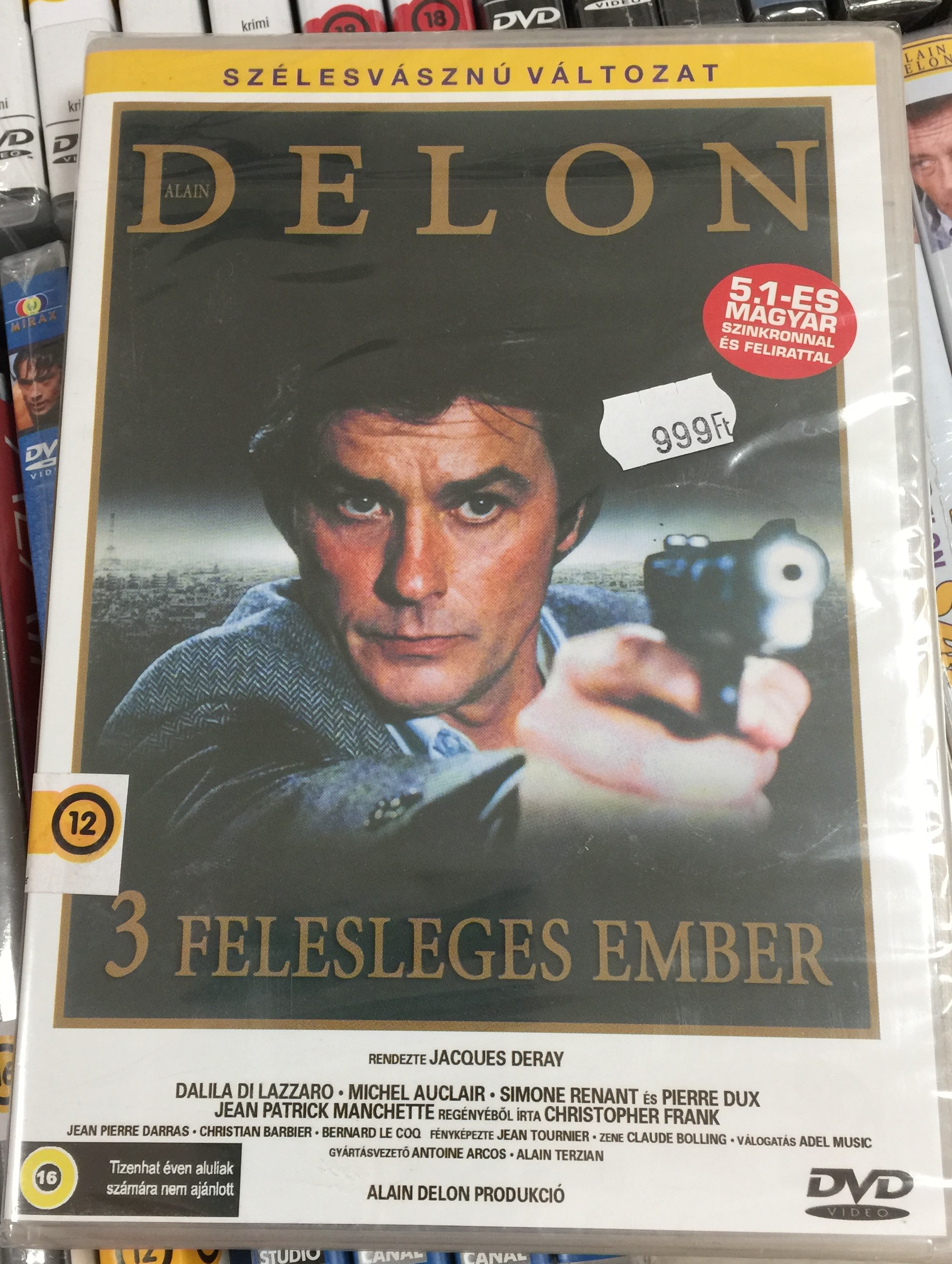 Trois Hommes a Abattre DVD 1979 Három felesleges ember / Directed by  Jacques Deray / Starring: Alain Delon, Dalila Di Lazzaro / Three Men to  Kill - bibleinmylanguage