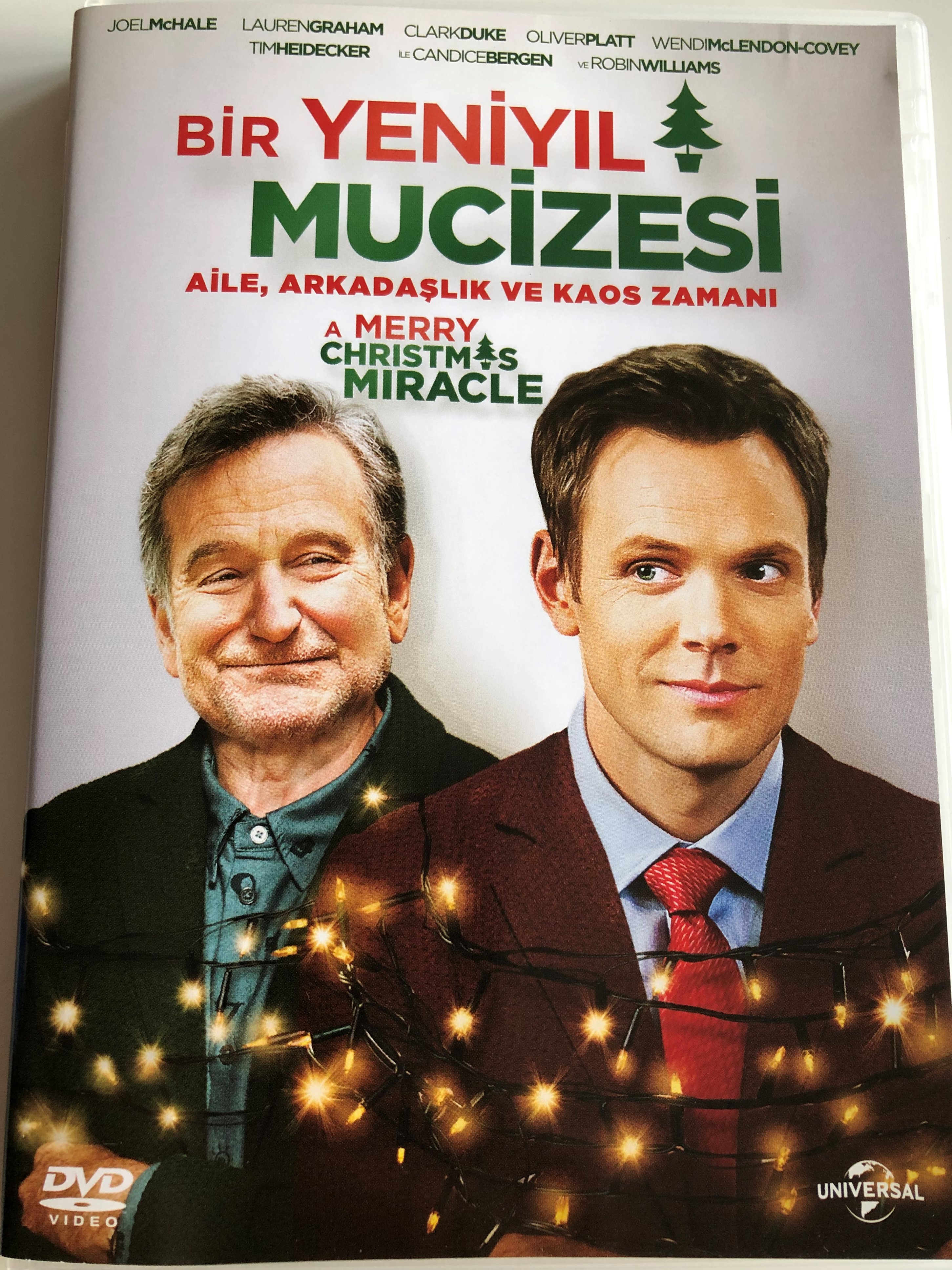 A Merry Christmas Miracle DVD 2014 Bir Yeniyil Mucizesi / Directed by  Tristram Shapeero / Starring: Robin Williams, Pierce Gagnon, Bebe Wood,  Ryan Lee - Bible in My Language