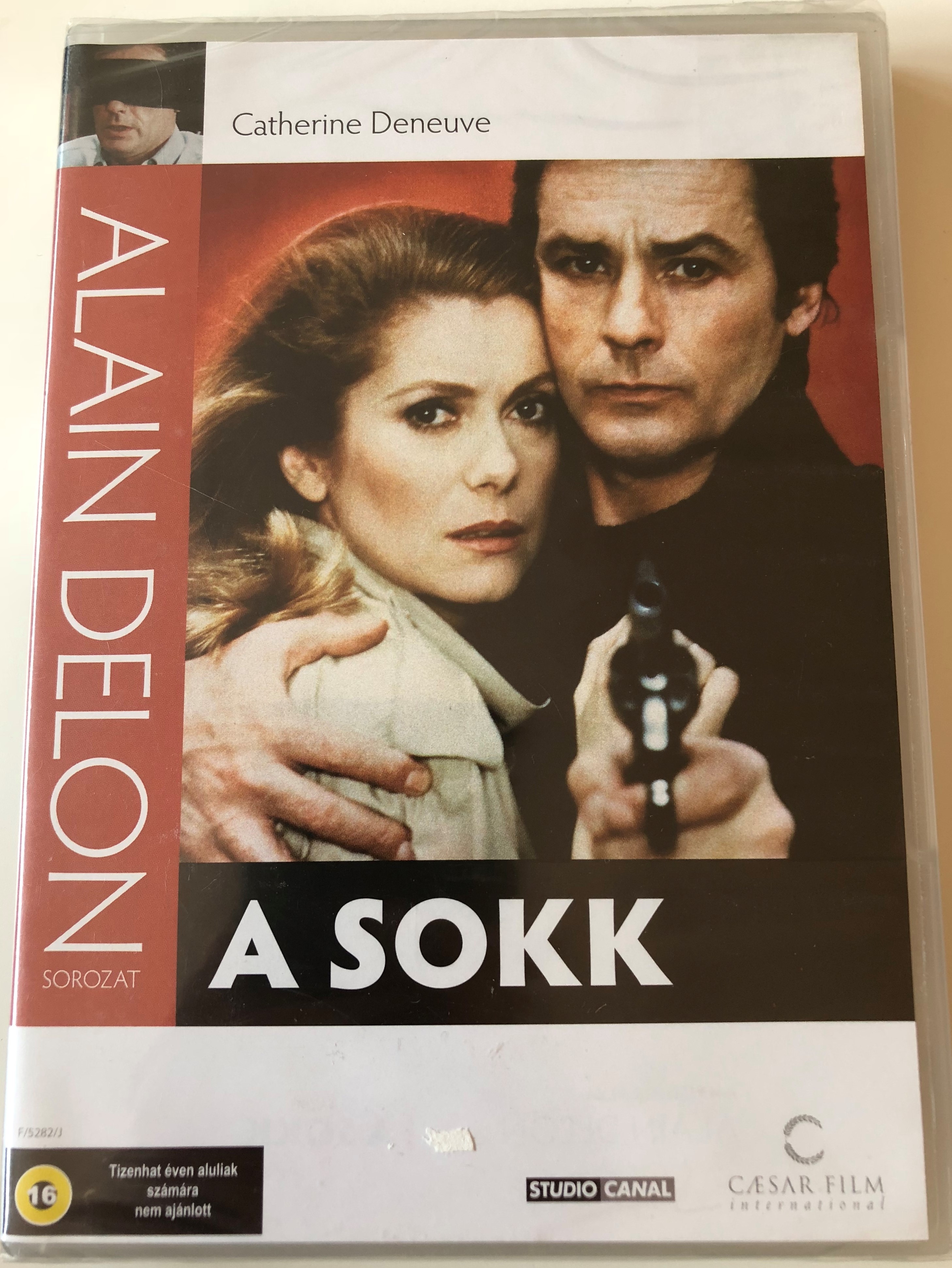 A Sokk DVD 1982 Le Choc (The Shock) / Directed by Robin Davis / Starring:  Alain Delon, Catherine Denevue - Bible in My Language