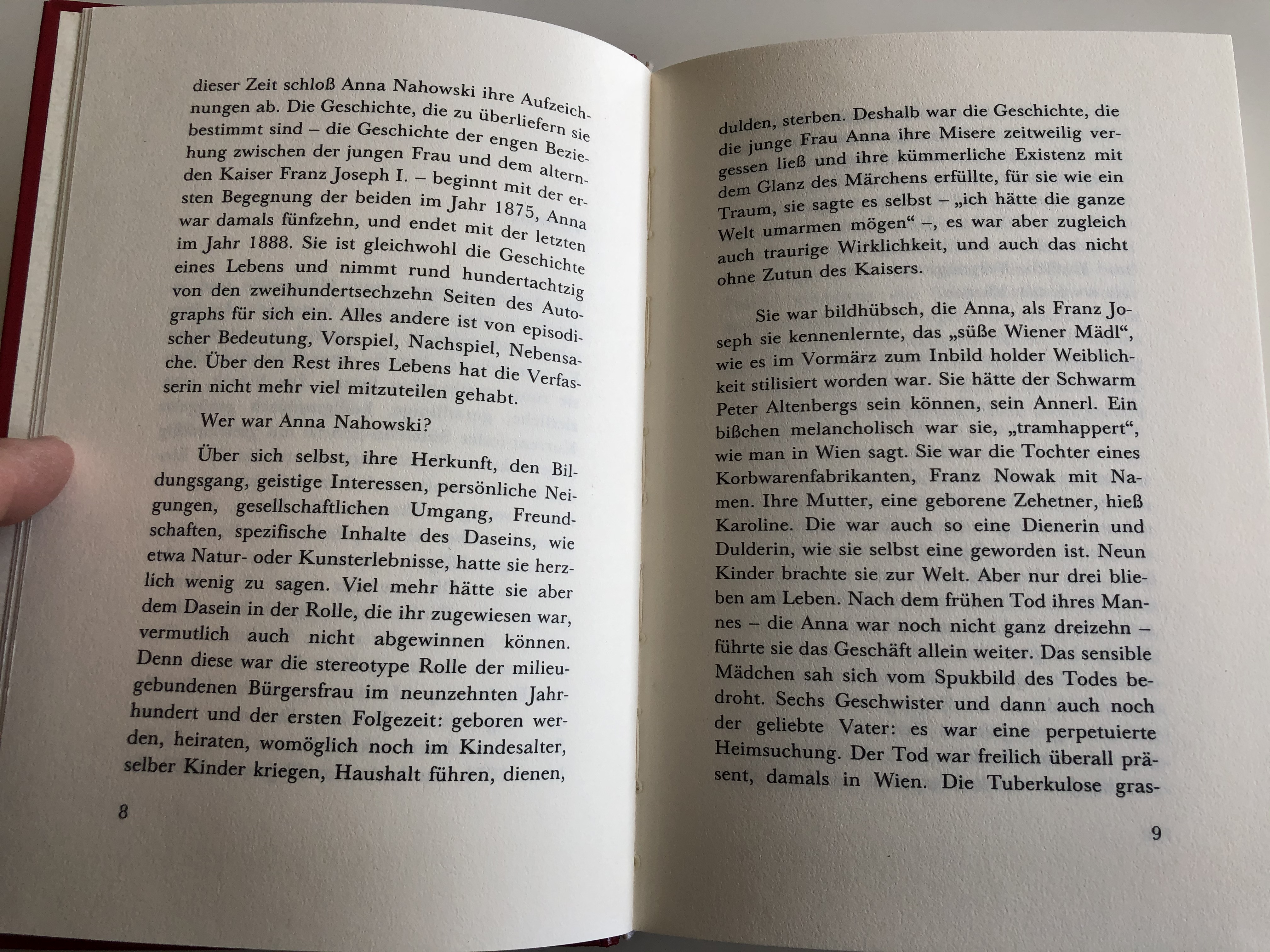 Anna Nahowski und Kaiser Franz Joseph by Friedrich Saathen (Hg ...