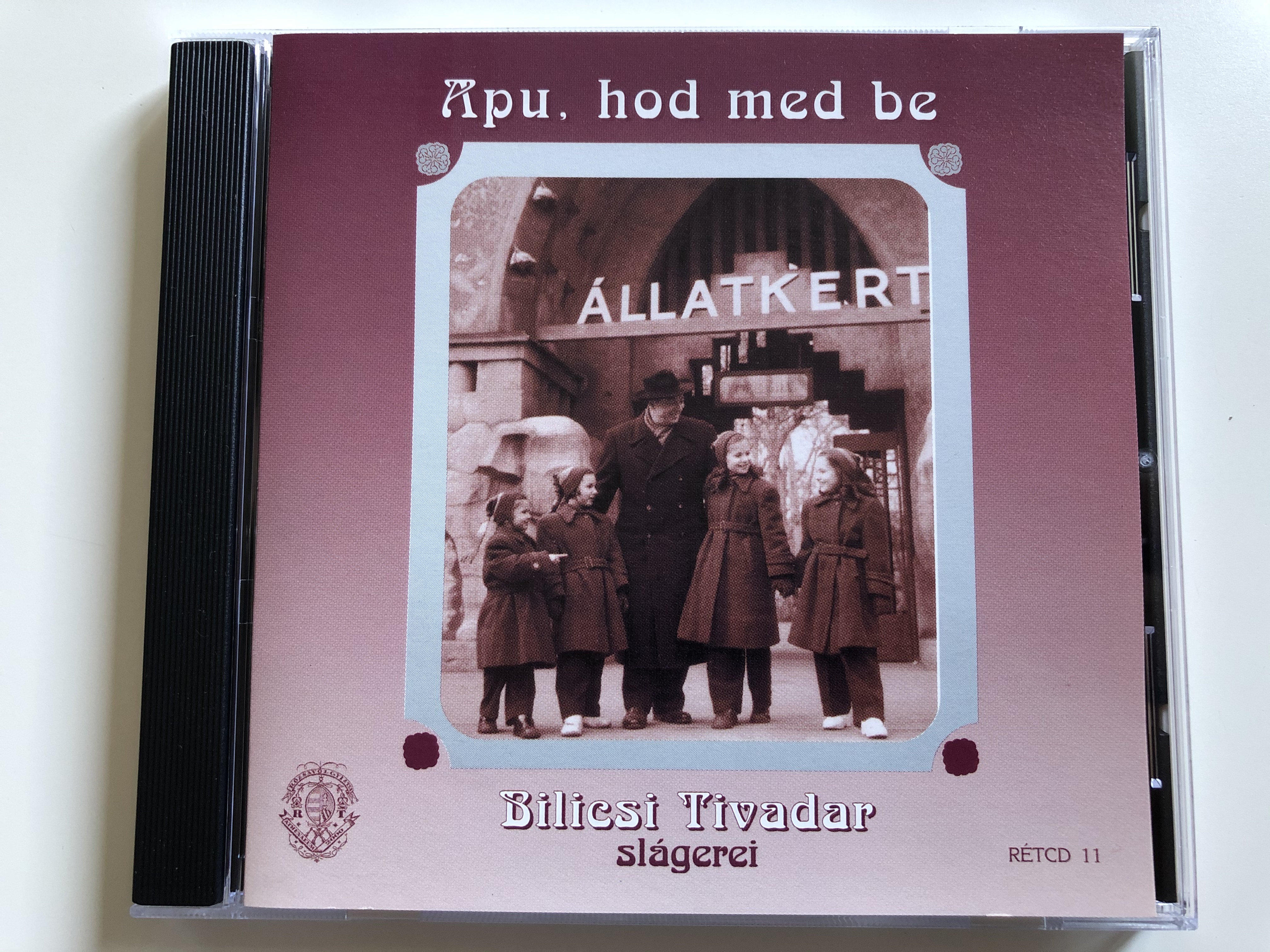 Apu, Hod Med Be - Bilicsi Tivadar ‎slagerei / Rózsavölgyi És Társa ‎Audio  CD 2003 Mono / RÉTCD 11 - bibleinmylanguage