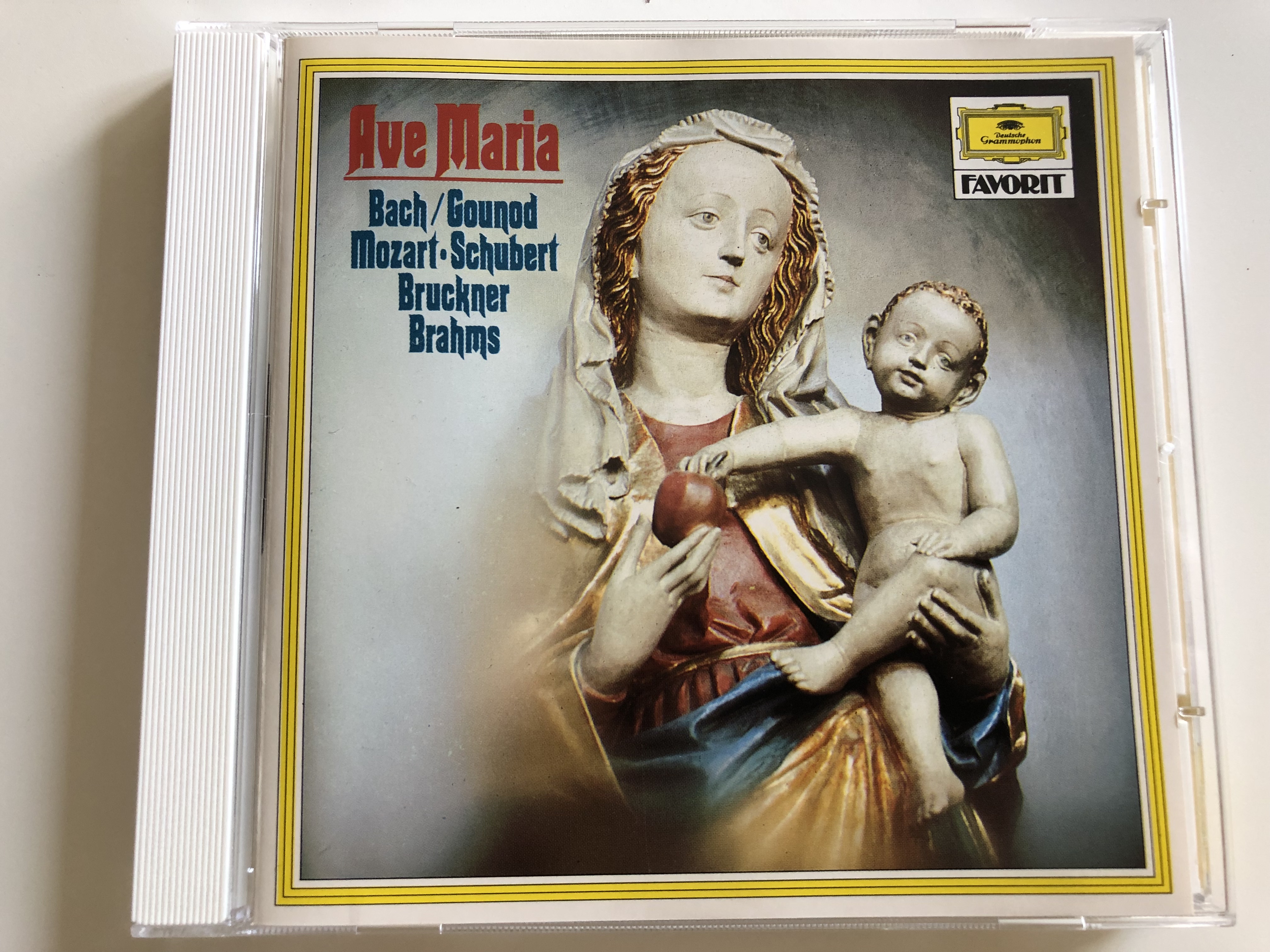 Ave Maria / Favorite Choruses / Bach, Gounod, Mozart, Schubert, Bruckner,  Brahms / Audio CD / Deutsche Gramophon / 423777-2 - bibleinmylanguage