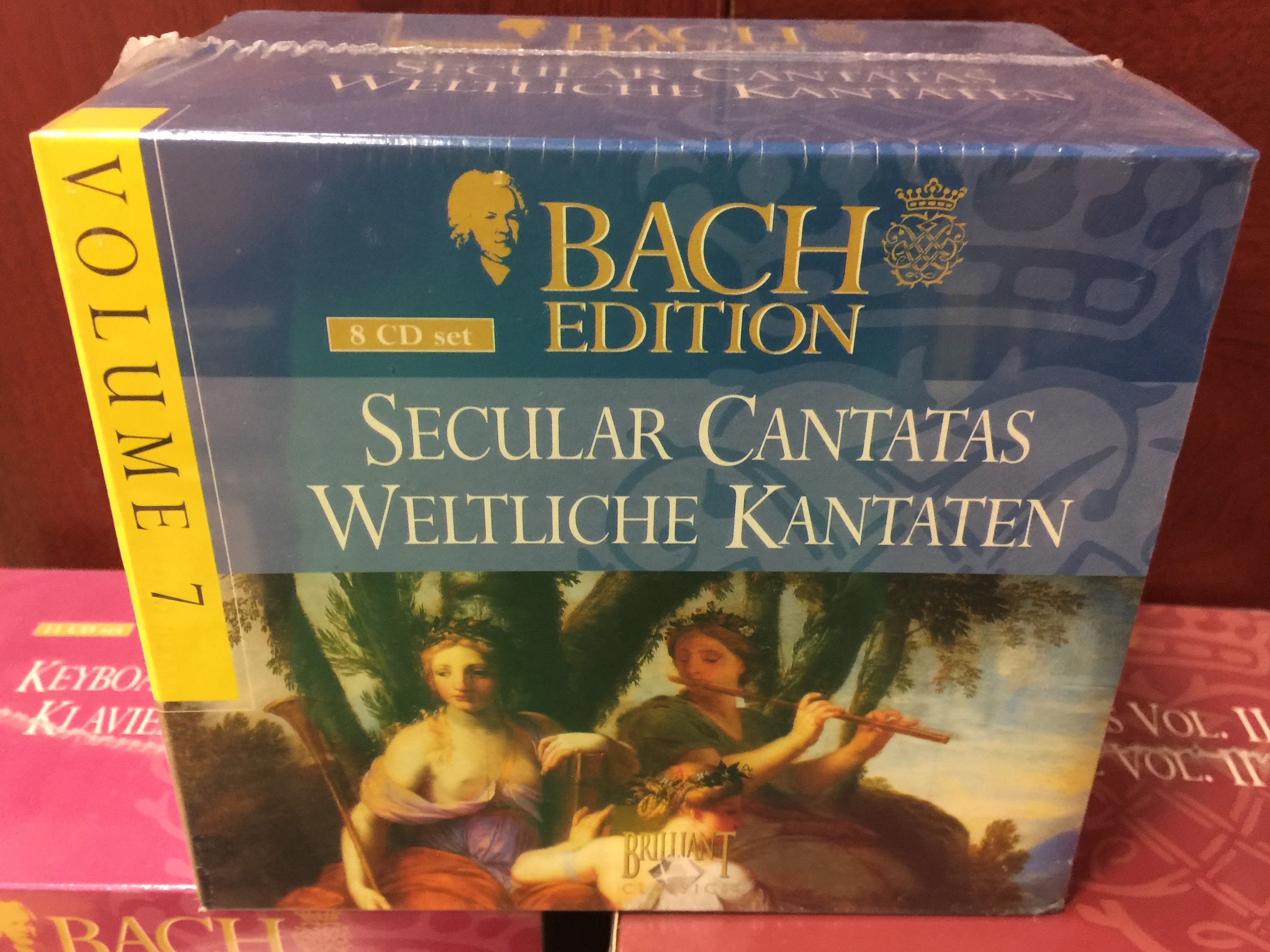 Bach Edition – Volume 7 / Secular Cantatas - Weltliche Kantaten / Brilliant  Classics ‎8x Audio CD, Box Set / 99366 - bibleinmylanguage
