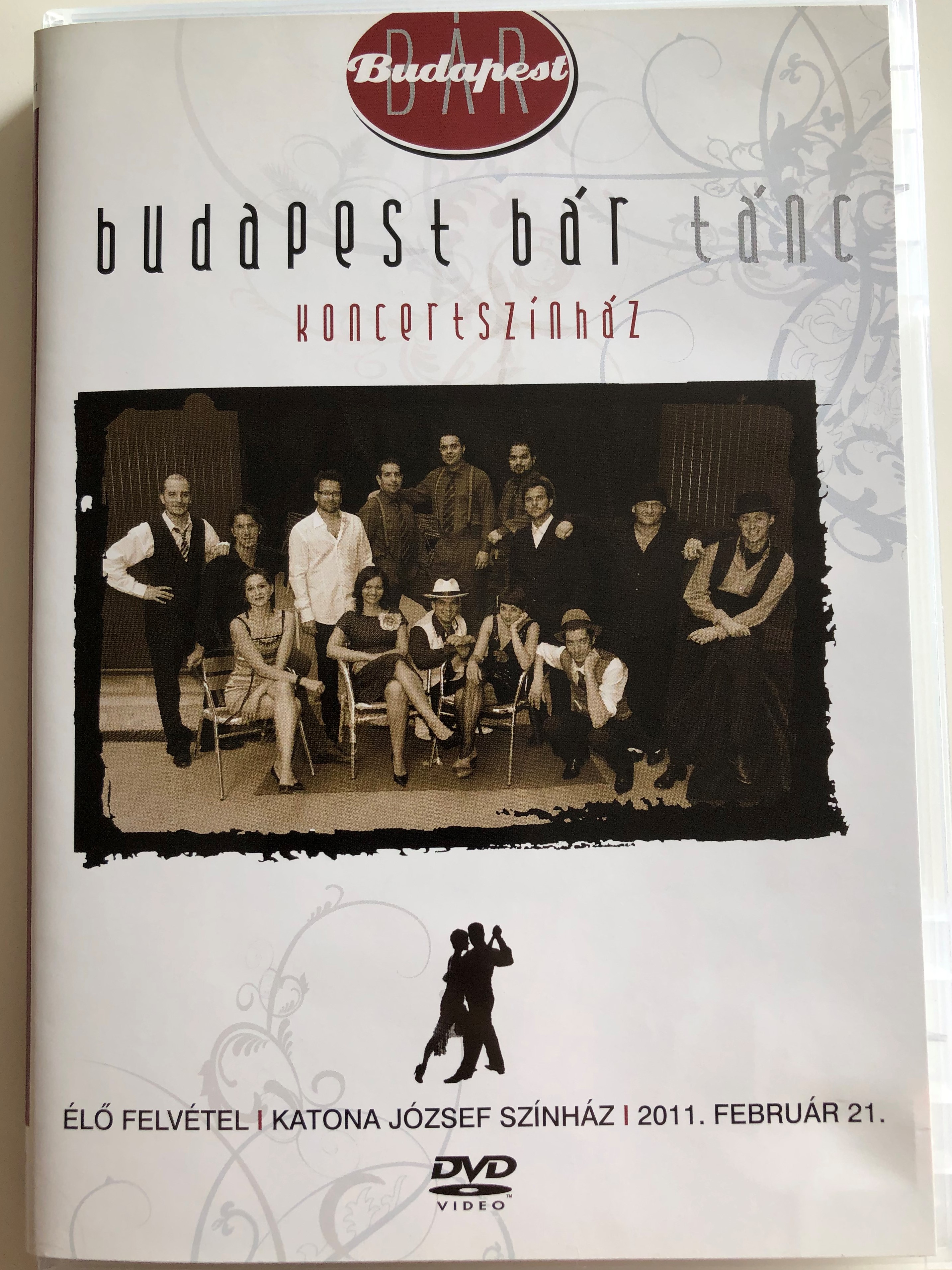 Budapest Bár Tánc - Koncertszínház DVD 2011 / Budapest Bar Dance - Concert  Theater / Live Recording - Katona József Theater 2011 / Sony Music -  bibleinmylanguage