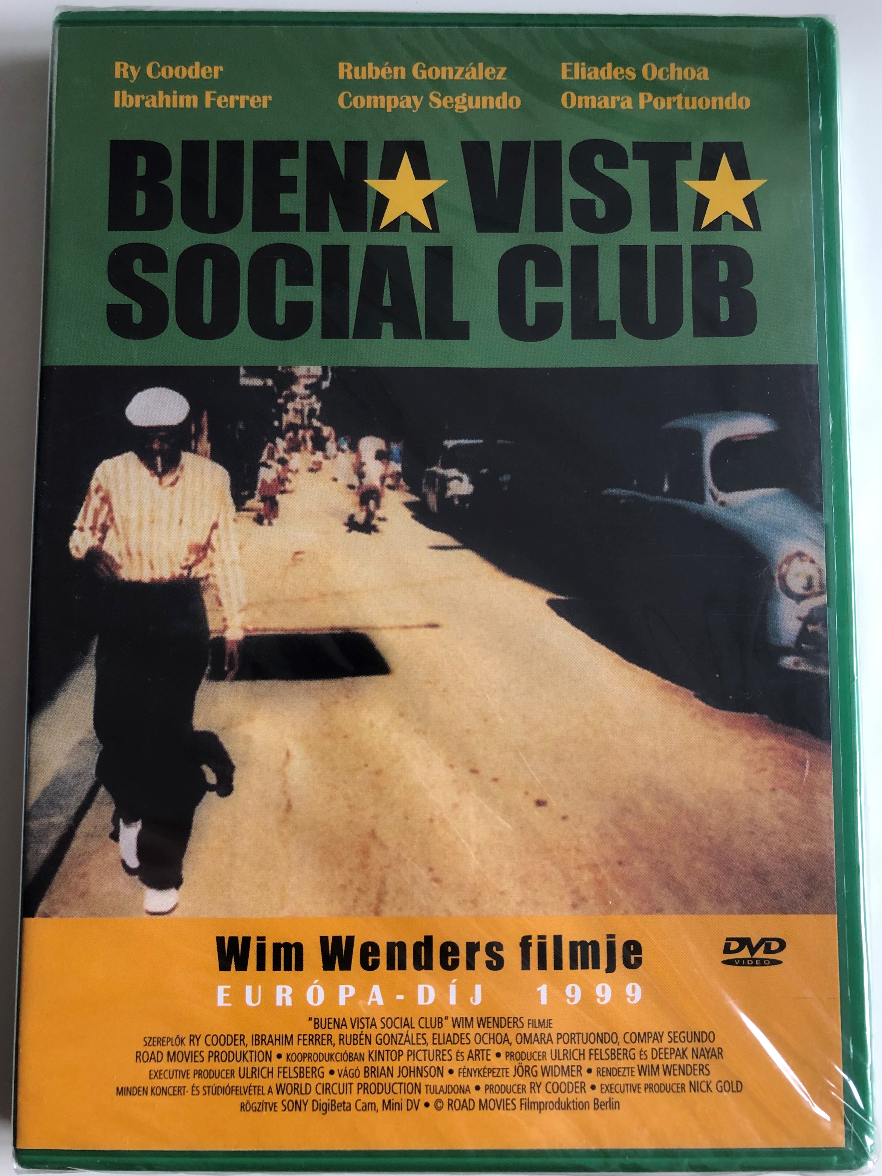 Buena Vista Social Club DVD 1998 / Directed by Wim Wenders / Featuring:  Ibrahim Ferrer, Rubén González, Compay Segundo, Eliades Ochoa, Ry Cooder,  Omara Portuondo - bibleinmylanguage