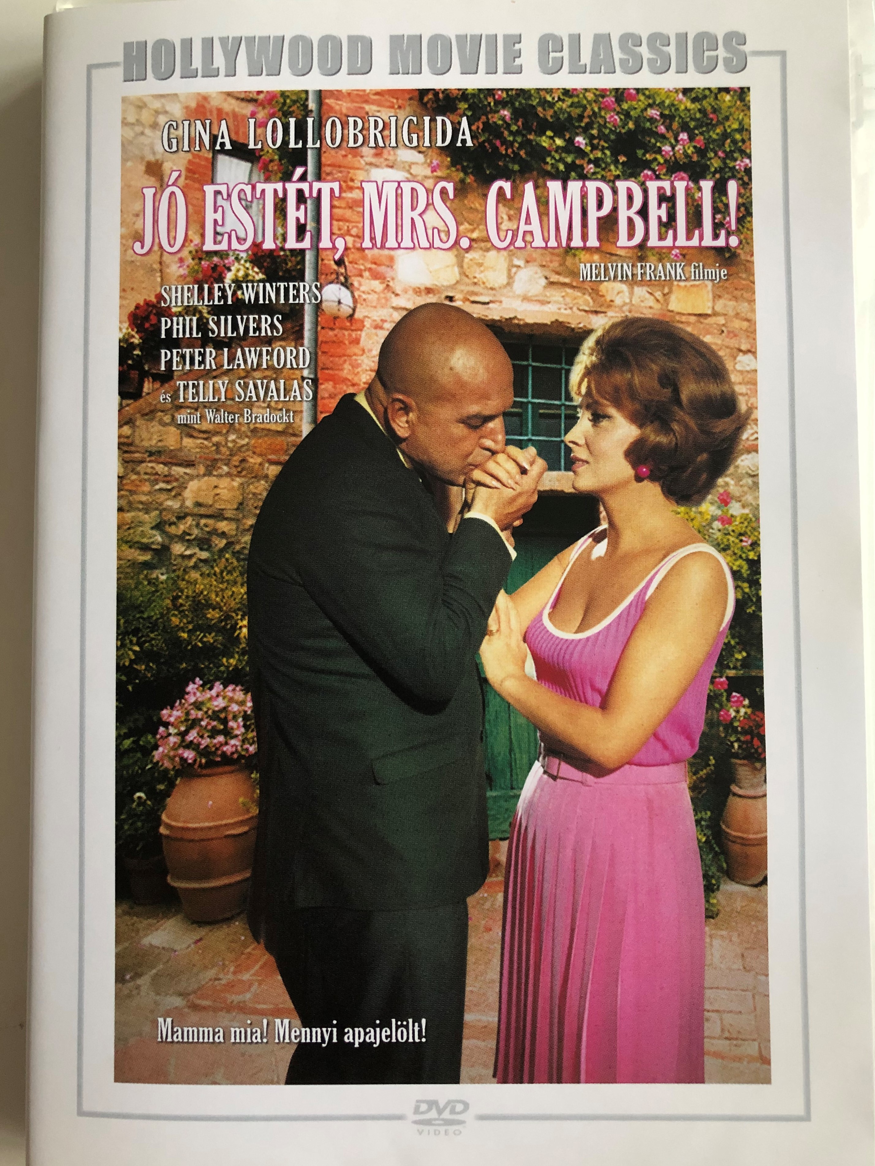 Buona Sera, Mrs. Campbell DVD 1968 Jó estét, Mrs. Campbell! / Directed by  Melvin Frank / Starring: Gina Lollobrigida, Phil Silvers, Peter Lawford,  Telly Savalas - Bible in My Language